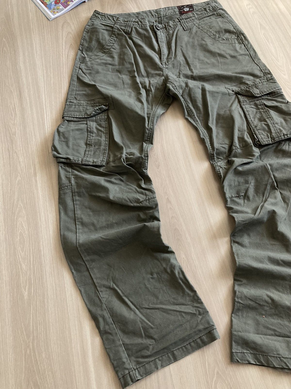 Vintage Vintage Cargo Military Pants Japanese Style 00s Size US 34 / EU 50 - 4 Thumbnail
