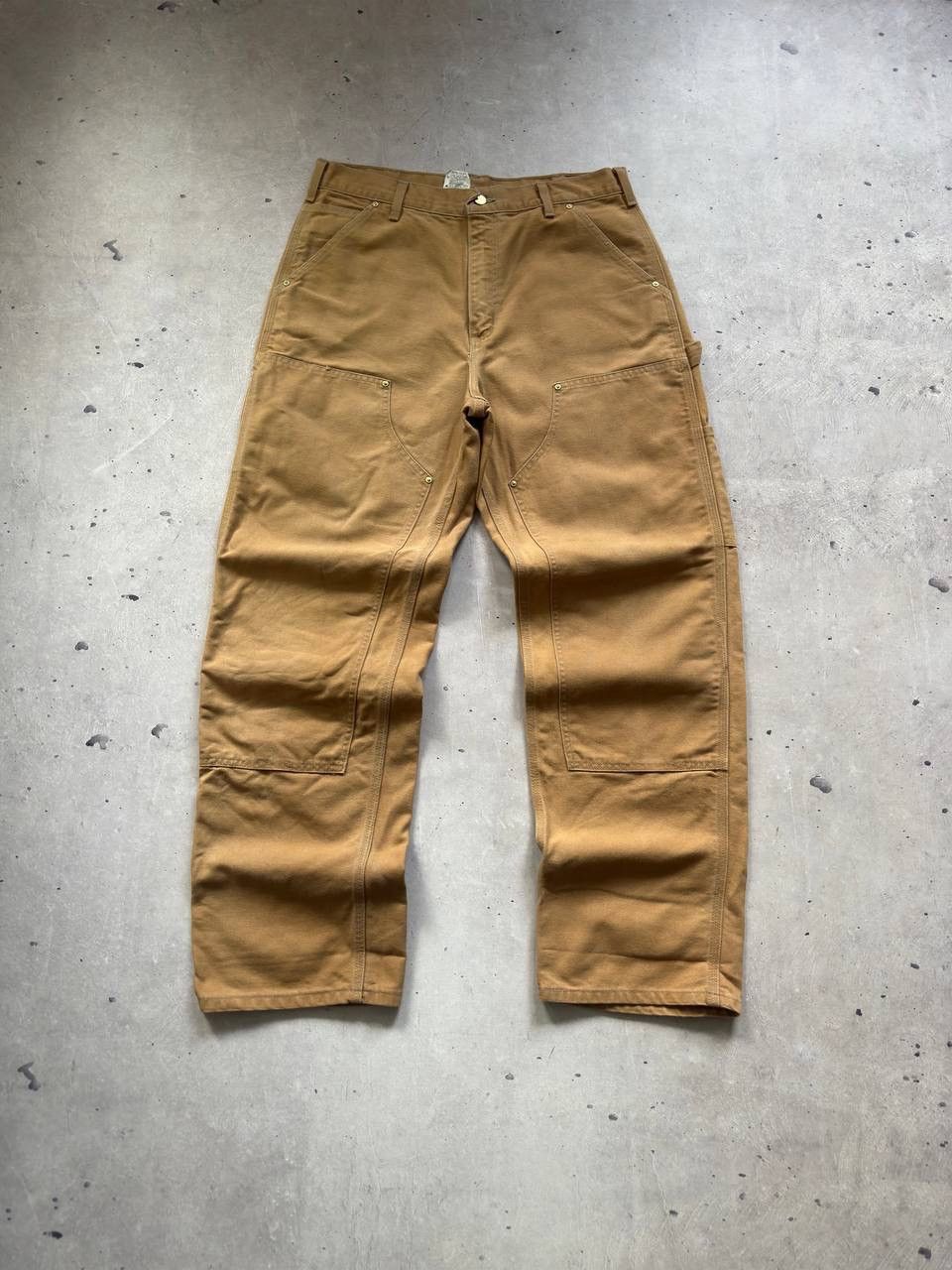 Carhartt × Vintage Carhartt Double Knee USA Vintage Jeans Size US 34 / EU 50 - 4 Thumbnail