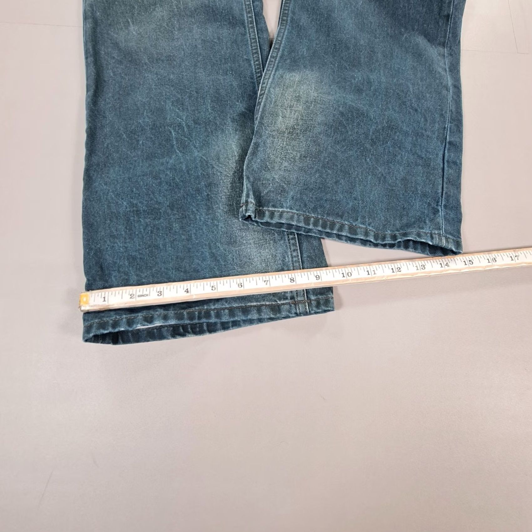 Diesel Diesel Jeans Bootcut Men W34 L30 Blue Denim 100% Cotton Zatiny Logo Pockets Regular Vintage No | Jeans Size US 34 / EU 50 - 7 Thumbnail