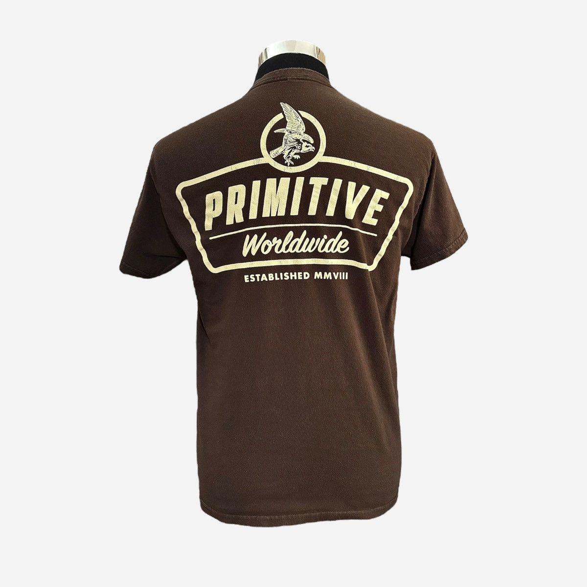 Primitive Primitive Skateboarding Apparel Brown Men’s T-Shirt Sz M Size US M / EU 48-50 / 2 - 1 Thumbnail