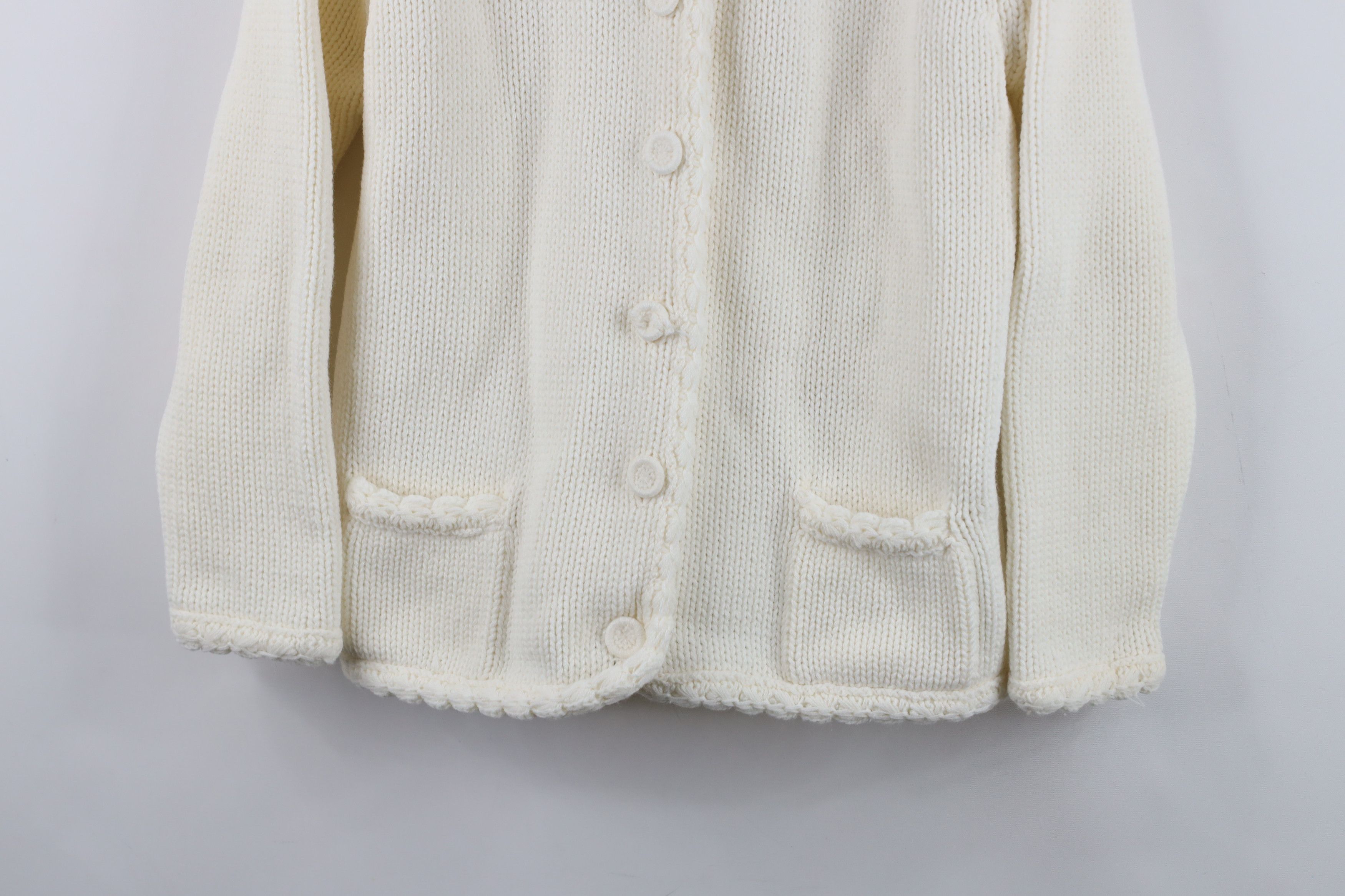 Vintage Vintage 60s Streetwear Ribbed Knit Cardigan Sweater Japan Size S / US 4 / IT 40 - 3 Thumbnail