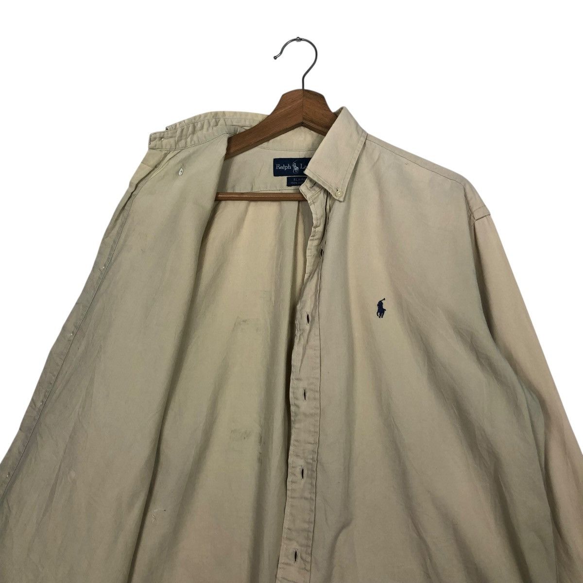 Polo Ralph Lauren 🔥VINTAGE CHORE WORK SHIRT JACKET RALPH LAUREN DUCK CANVAS Size US S / EU 44-46 / 1 - 14 Thumbnail