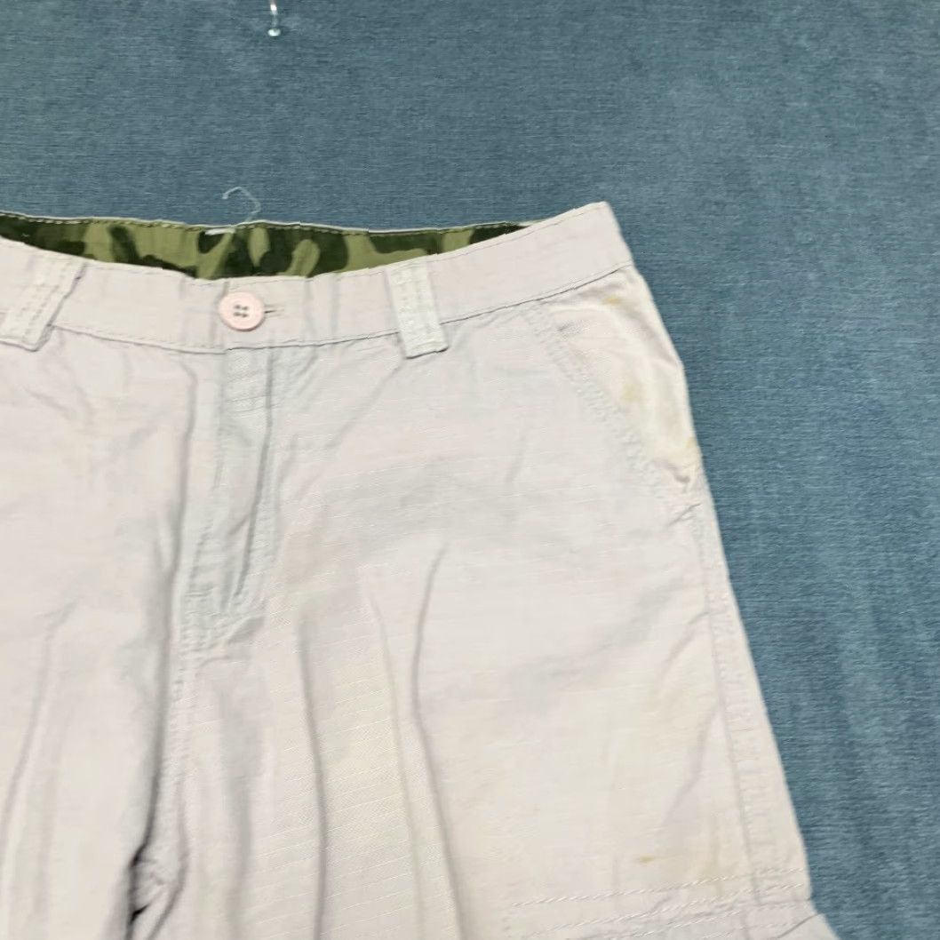 Beverly Hills Polo Club Beverly Hills Polo Club Cargo Shorts Womens 18 31x12 Beige Cotton Mid Rise Logo Shorts Size 40" / US 18 - 5 Thumbnail