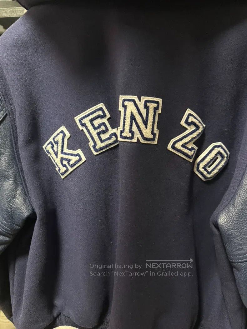 Kenzo Kenzo Exclusive Patched Sailor Collar Baseball Jacket Size US S / EU 44-46 / 1 - 7 Thumbnail