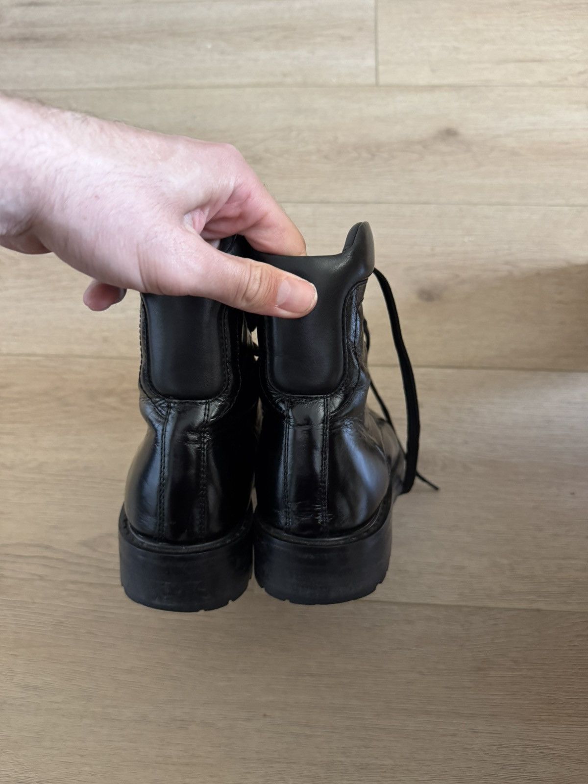 Saint Laurent Paris William Combat Boots Size US 7 / EU 40 - 7 Thumbnail
