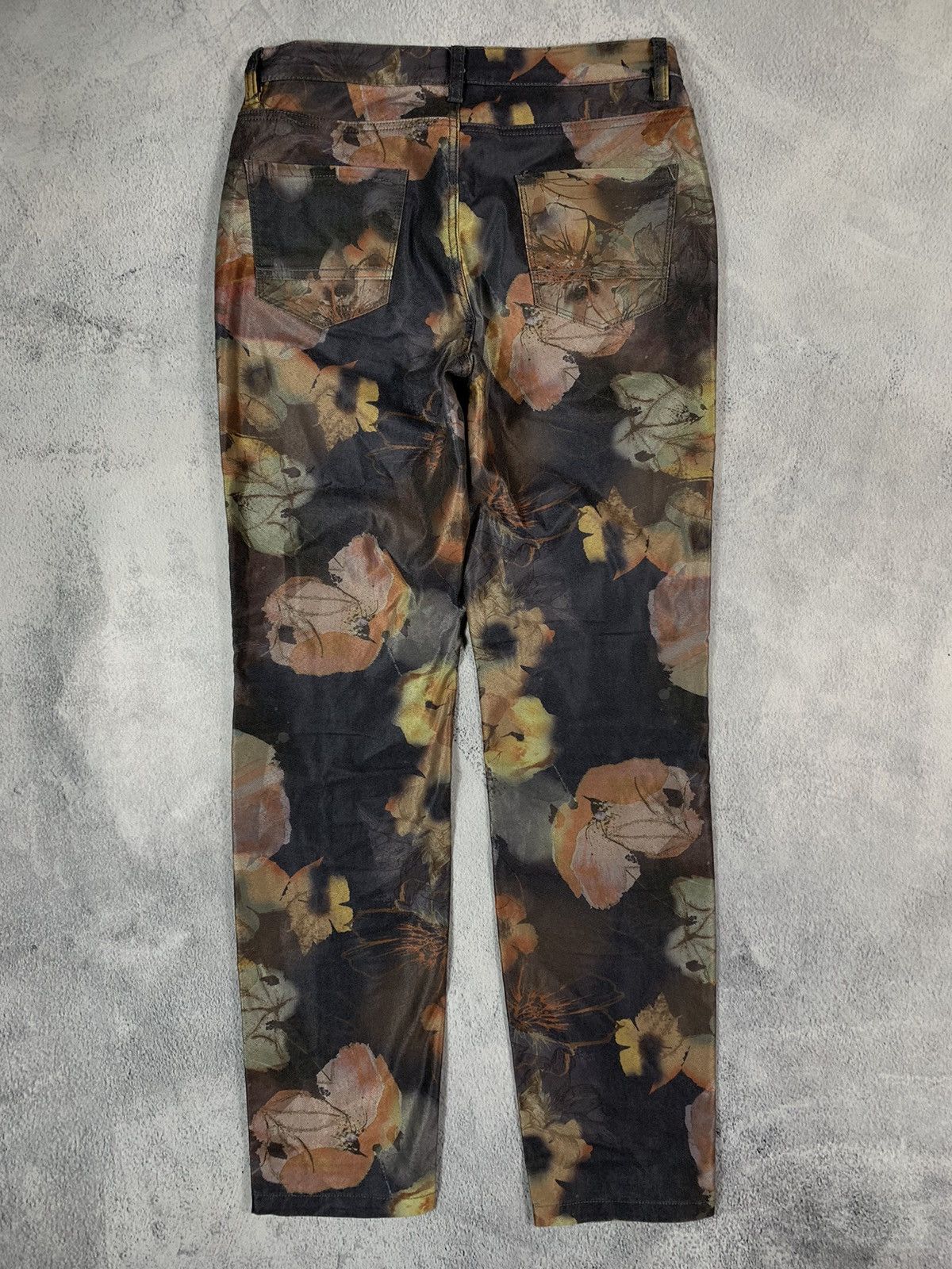 Other Vintage Y2K Japanese floral denim jeans pants streetwear Size 30" / US 8 / IT 44 - 6 Thumbnail