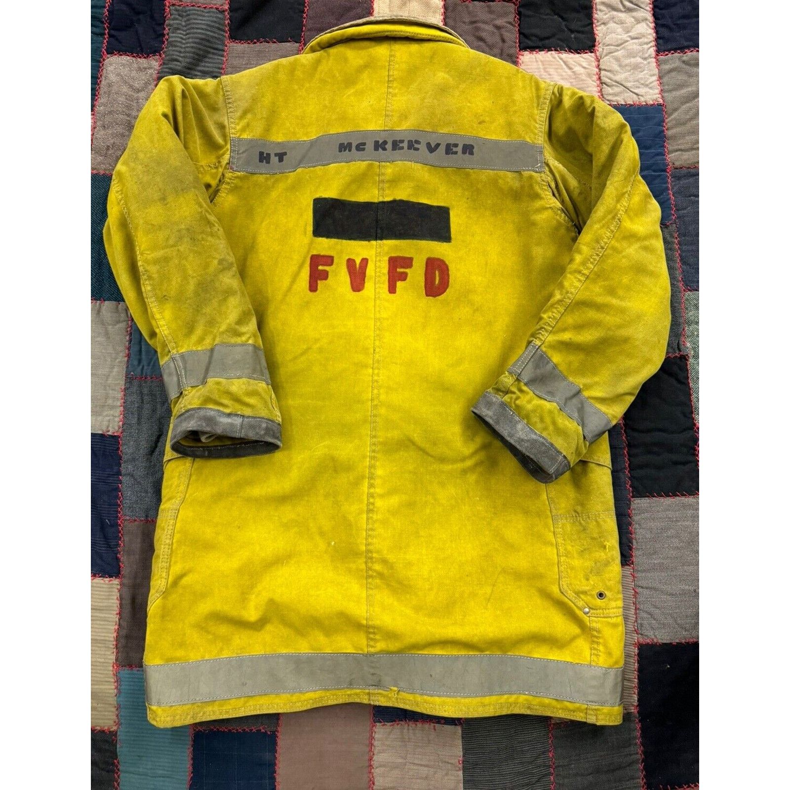 Other Vintage 1960s Faded Captain Fire Fighter Buckle back Mens L Size US L / EU 52-54 / 3 - 3 Thumbnail