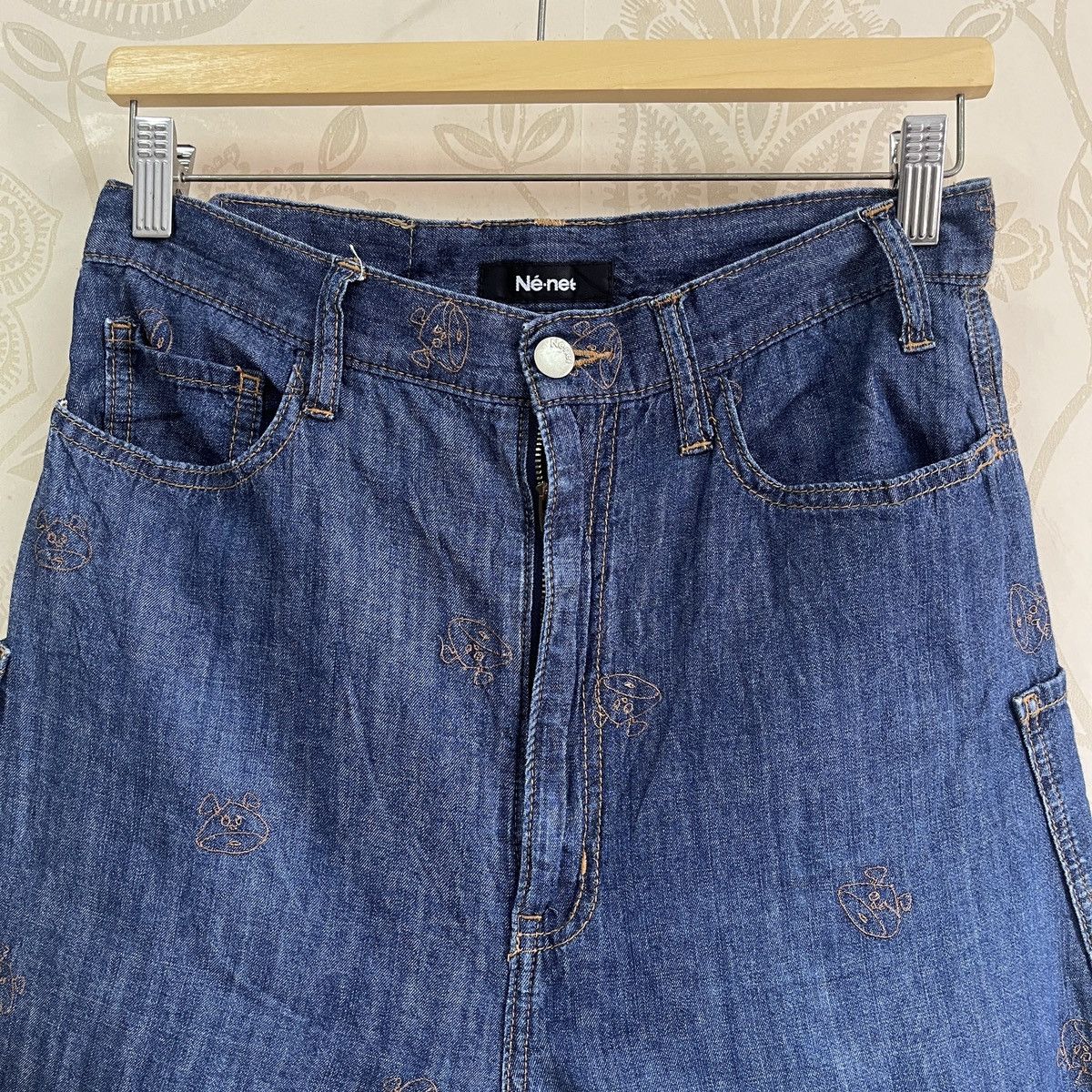 Issey Miyake × Japanese Brand Issey Miyake Ne-Net Japanese Jeans Size 28" / US 6 / IT 42 - 21 Thumbnail