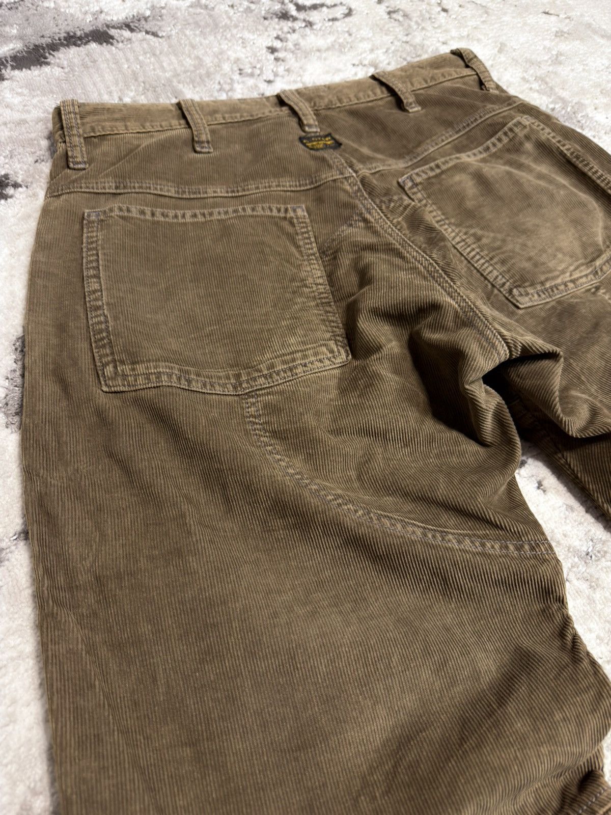 G-Star Sick Vintage G Star Elwood Corduroy Pants LGB Balenciaga Y3 Size US 34 / EU 50 - 18 Thumbnail