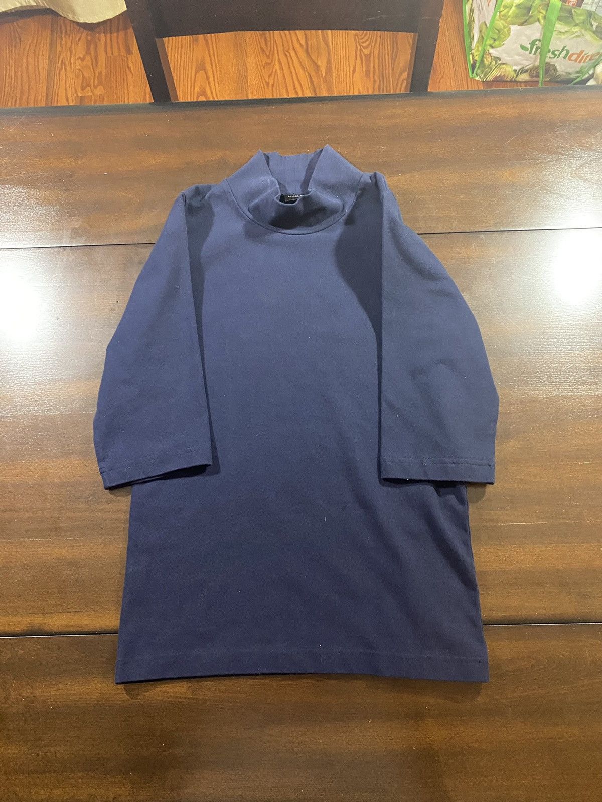 Balenciaga Balenciaga 3B Sports Icon Fitted Long Sleeve Turtleneck Size US M / EU 48-50 / 2 - 3 Thumbnail