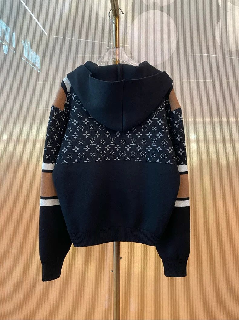 Louis Vuitton Louis Vuitton Color-block, presbyopic, full-print hooded ja Size S / US 4 / IT 40 - 3 Thumbnail