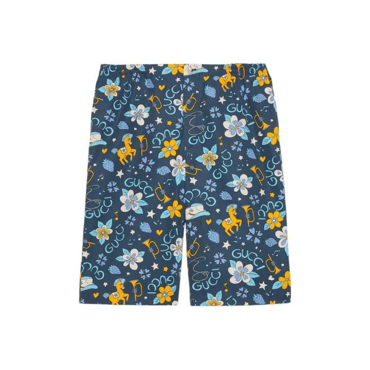 Gucci GUCCI SS22 Floral Printed Casual Shorts Size US 44 / EU 60 - 1 Thumbnail