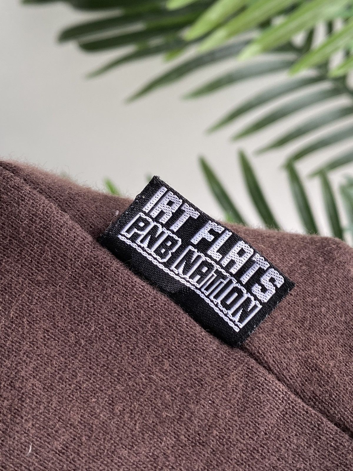 Japanese Brand Vintage PNB Nation Rap Brown Hoodies / Fuct Travis Scott Size US XL / EU 56 / 4 - 6 Thumbnail