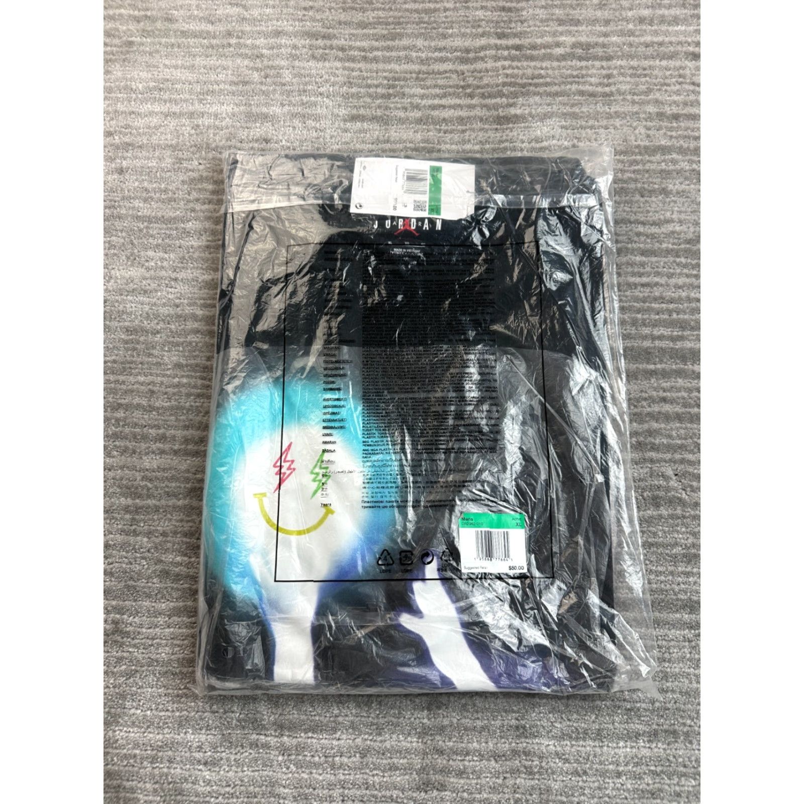 Jordan Brand Jordan J Balvin Shirt Extra Large Black Graphic Sneakerhead Retro Mens Size US XL / EU 56 / 4 - 3 Thumbnail