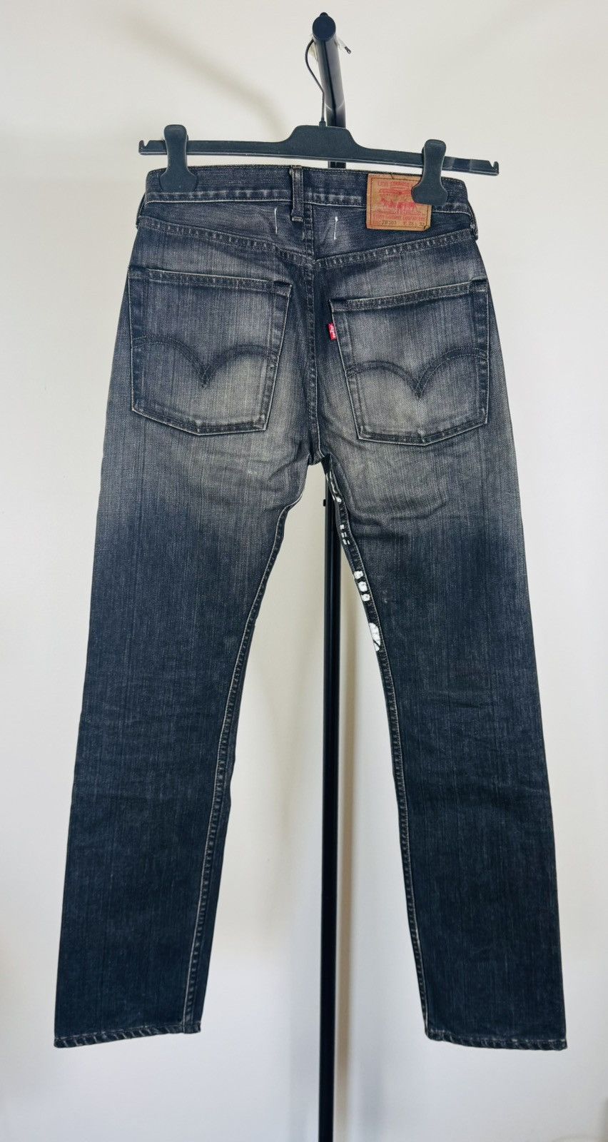 10 Corso Como × Comme des Garcons AD2001 Levis 503 Graffiti Denim Size US 28 / EU 44 - 2 Thumbnail