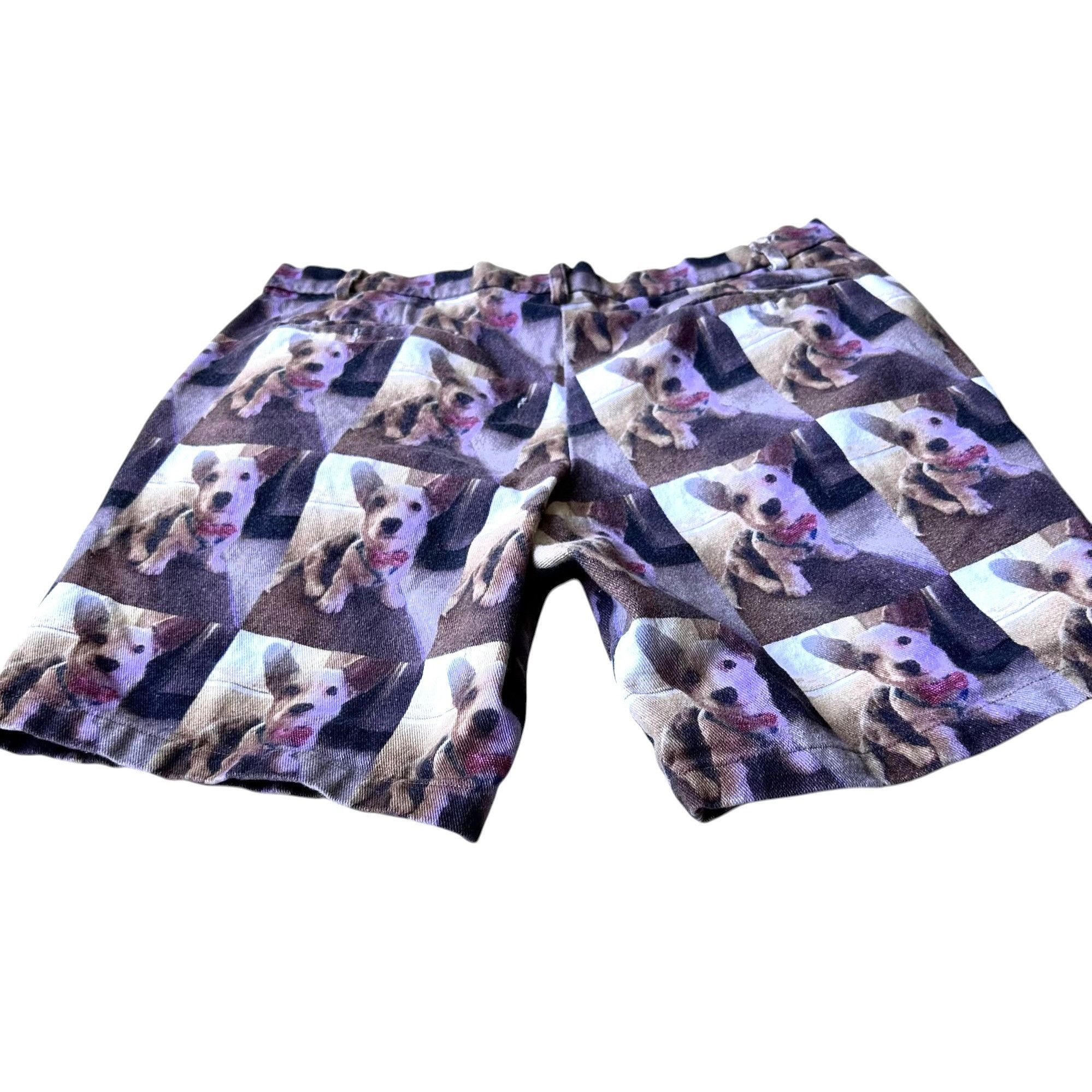 Vintage Print All Over Me Corgi Dog Shorts Unisex Large PAOM Pocket Size US 37 - 10 Thumbnail