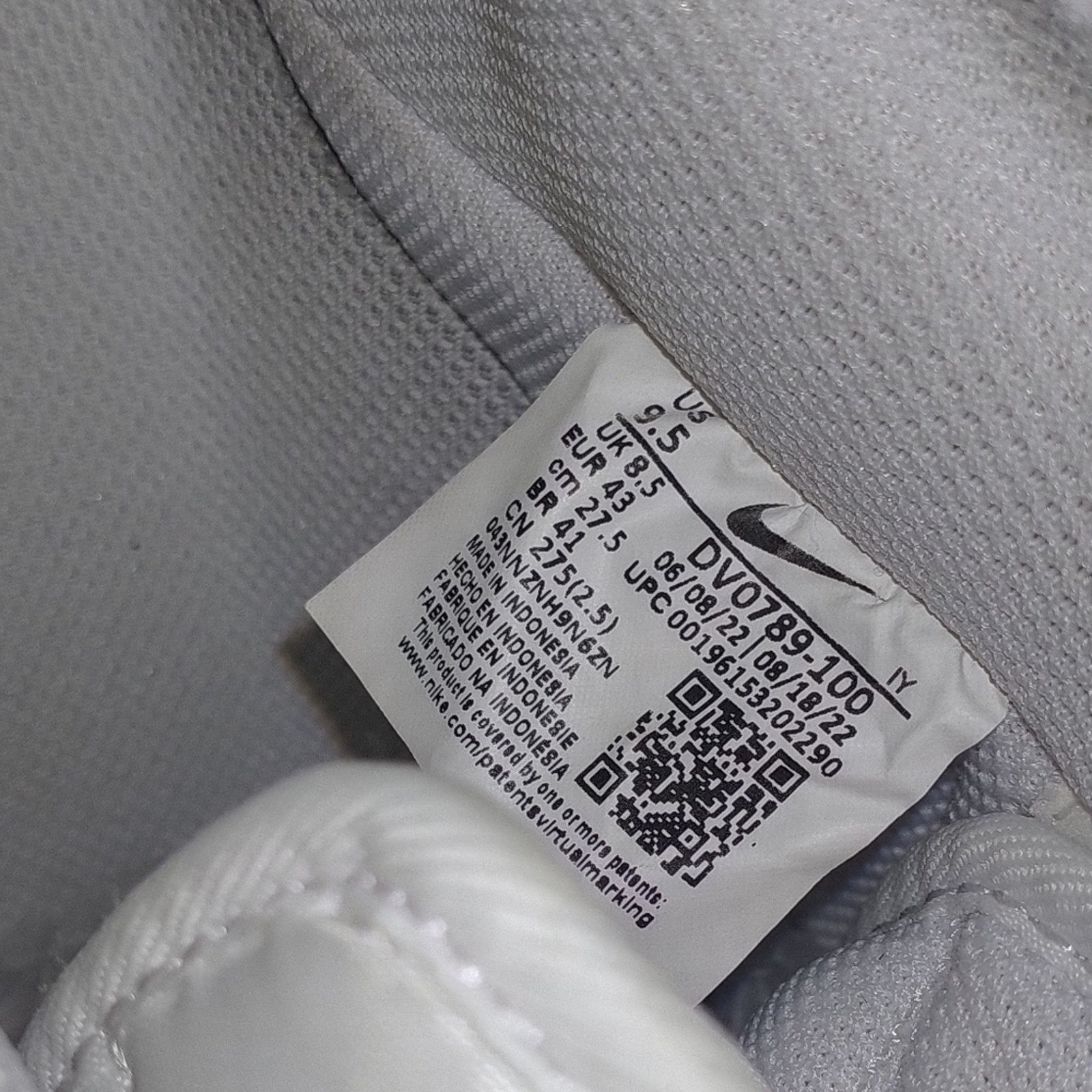 Nike Nike Air Force 1 '07 LV8 'Tartan Plaid' men size 9.5 Size US 9.5 / EU 42-43 - 7 Thumbnail