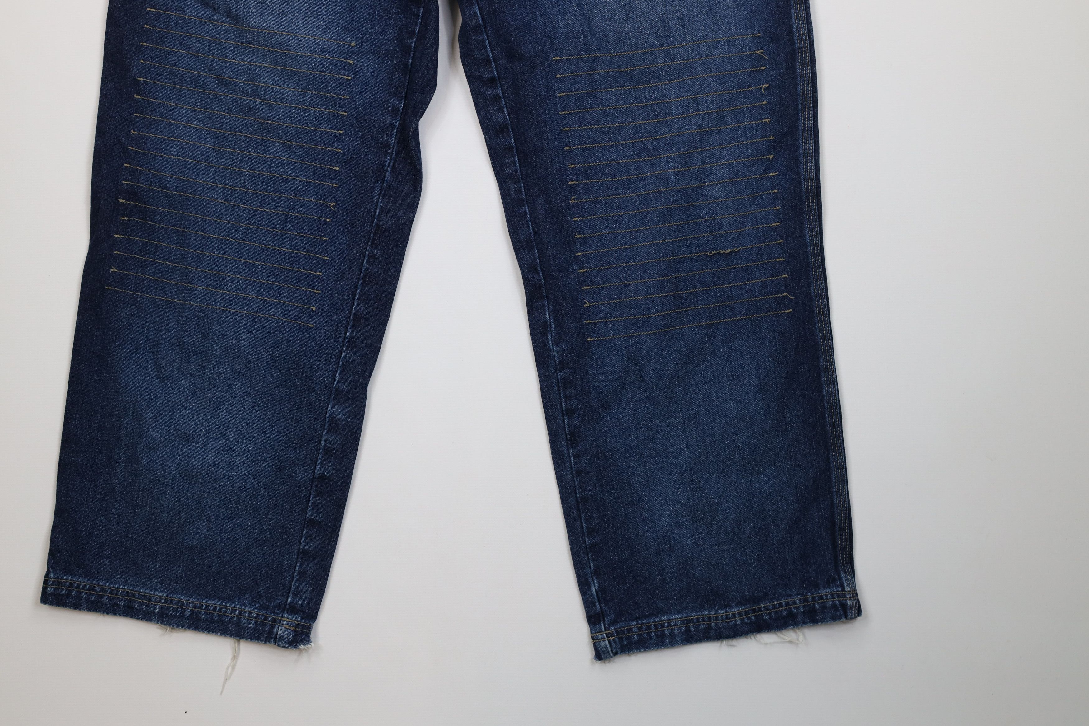Vintage Vintage Y2K Streetwear Skateboard Wide Leg Denim Jeans Blue Size US 34 / EU 50 - 5 Thumbnail