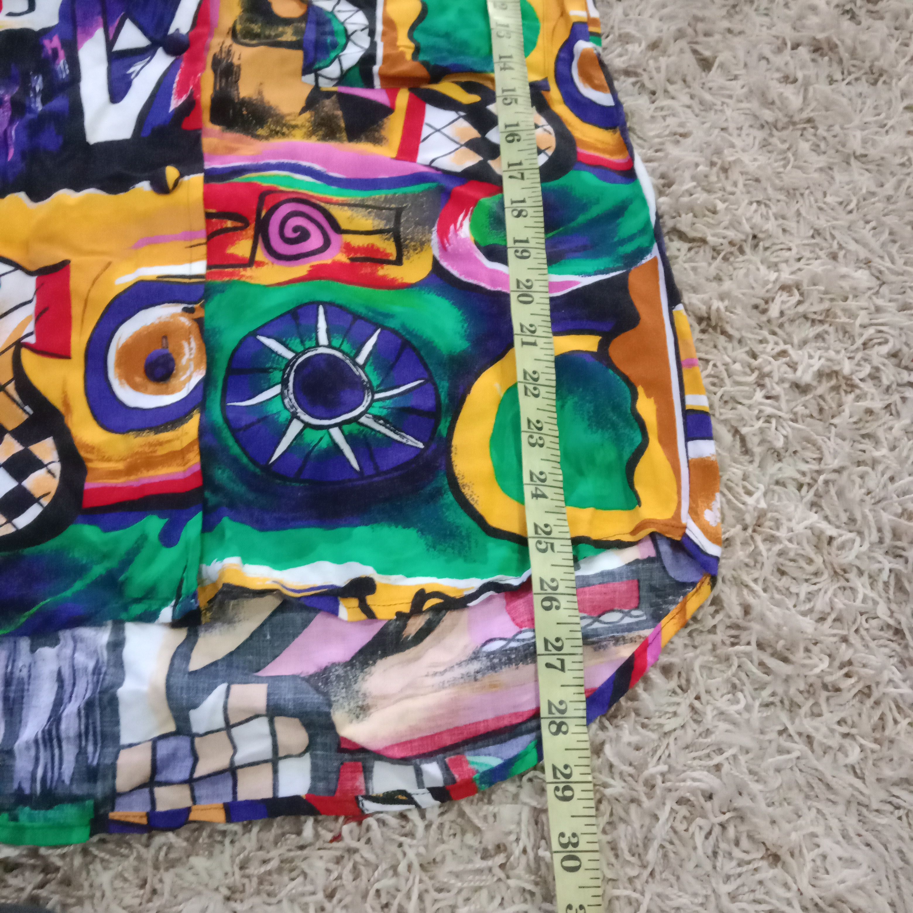 Designer × Vintage Hawaii gitano rayon colourfull Size M / US 6-8 / IT 42-44 - 4 Thumbnail