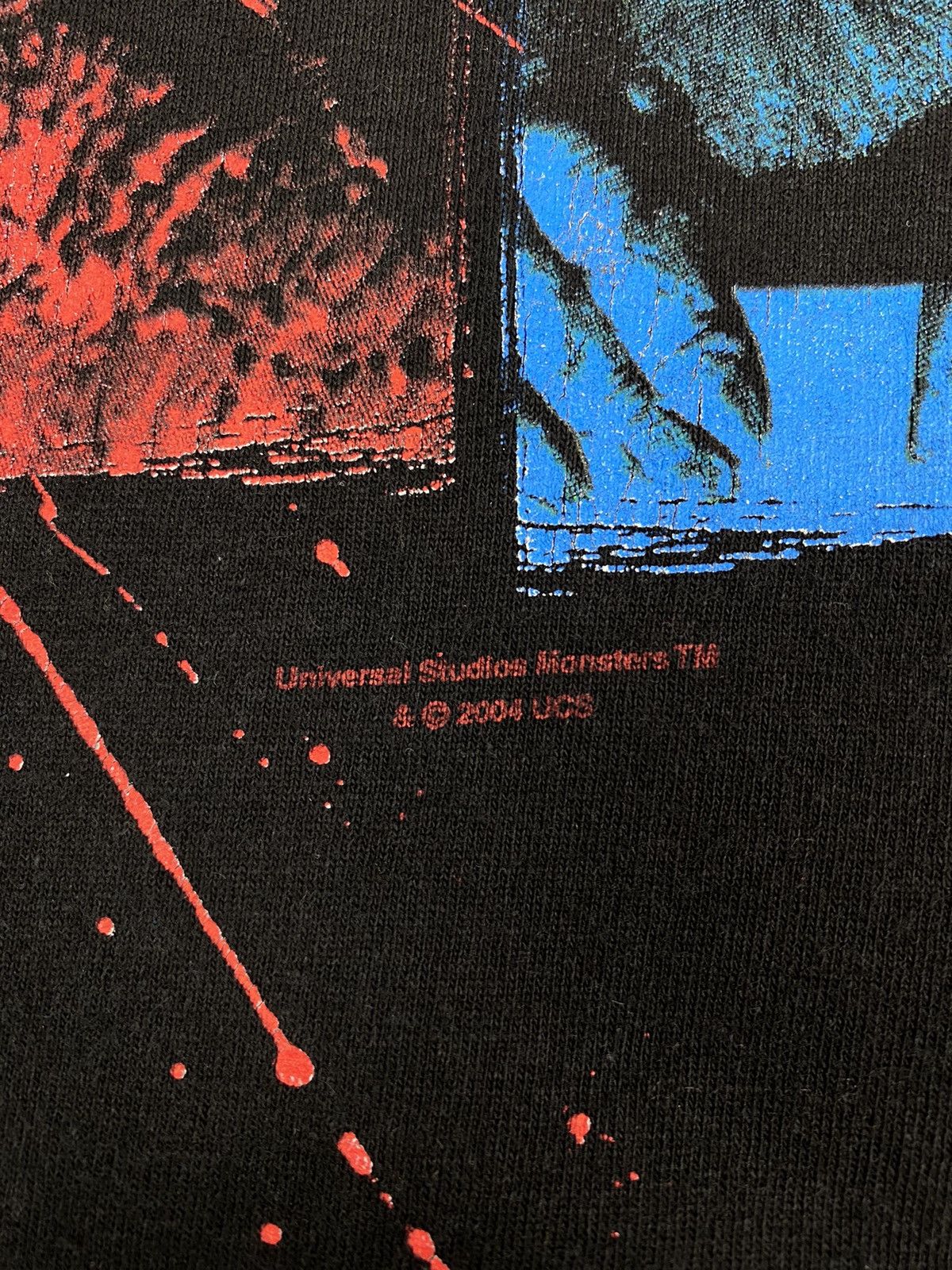 Vintage 2004 Vintage Universal Studios Monsters Graphic Tee Size US XL / EU 56 / 4 - 4 Thumbnail
