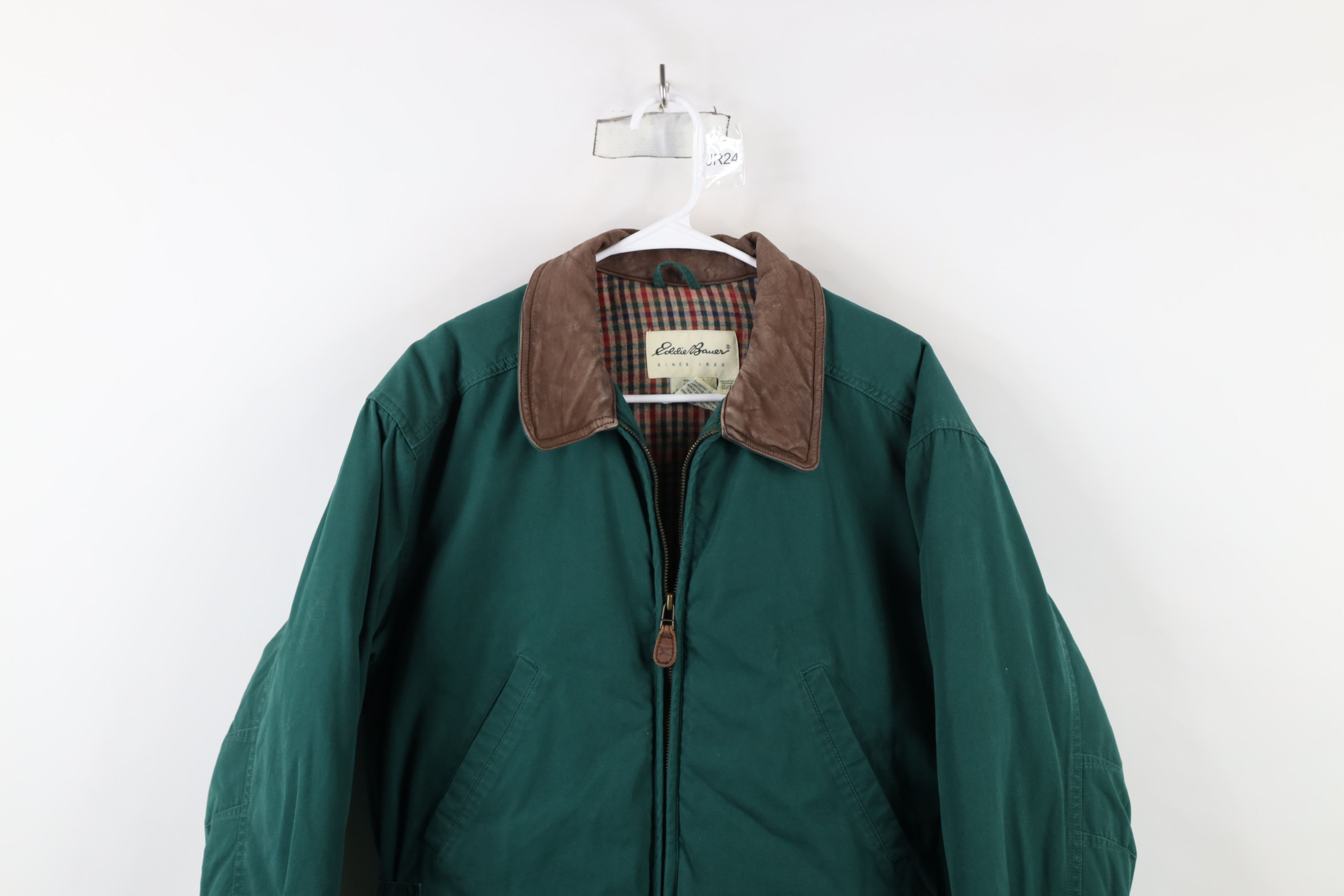 Eddie Bauer × Vintage Vintage 90s Eddie Bauer Lined Goose Down Chore Barn Jacket Size S / US 4 / IT 40 - 2 Thumbnail