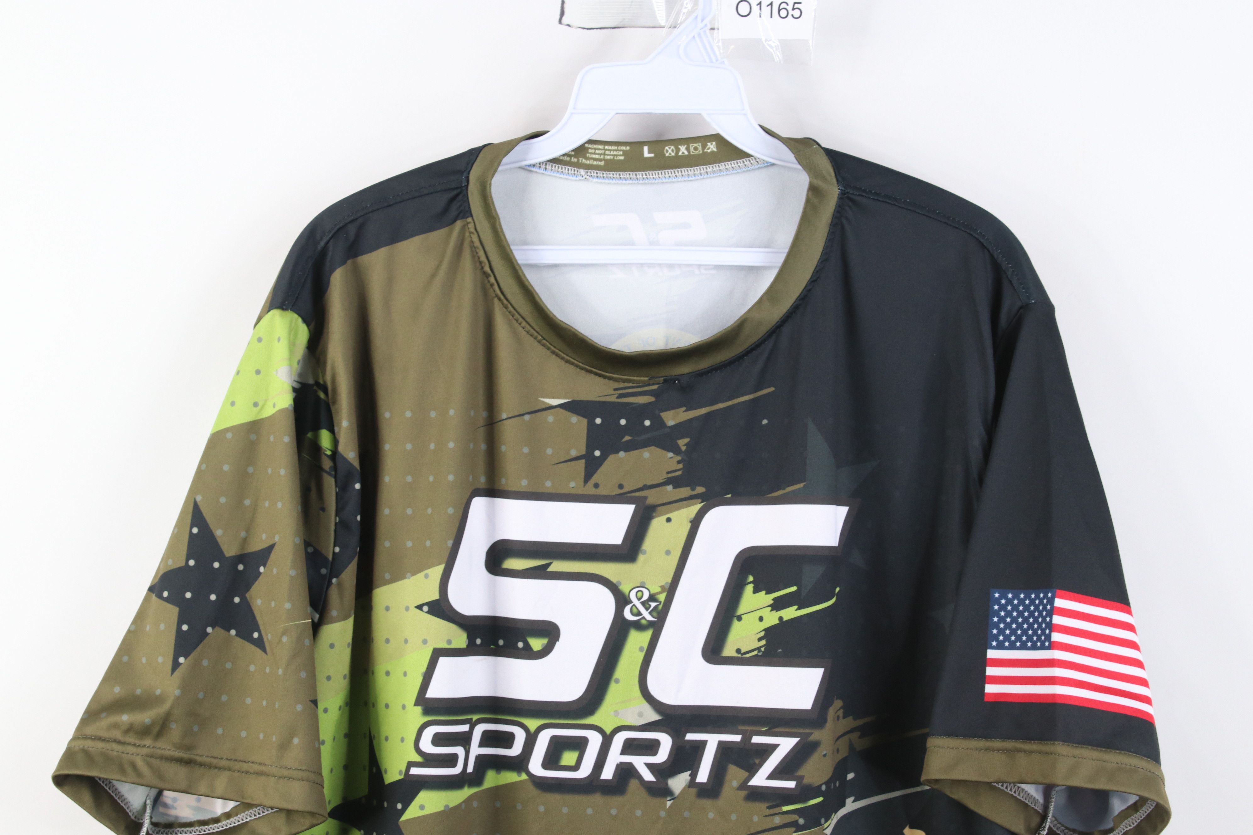 Vintage Y2K Military USMC Marines All Over Print Stars T-Shirt Size US L / EU 52-54 / 3 - 2 Thumbnail
