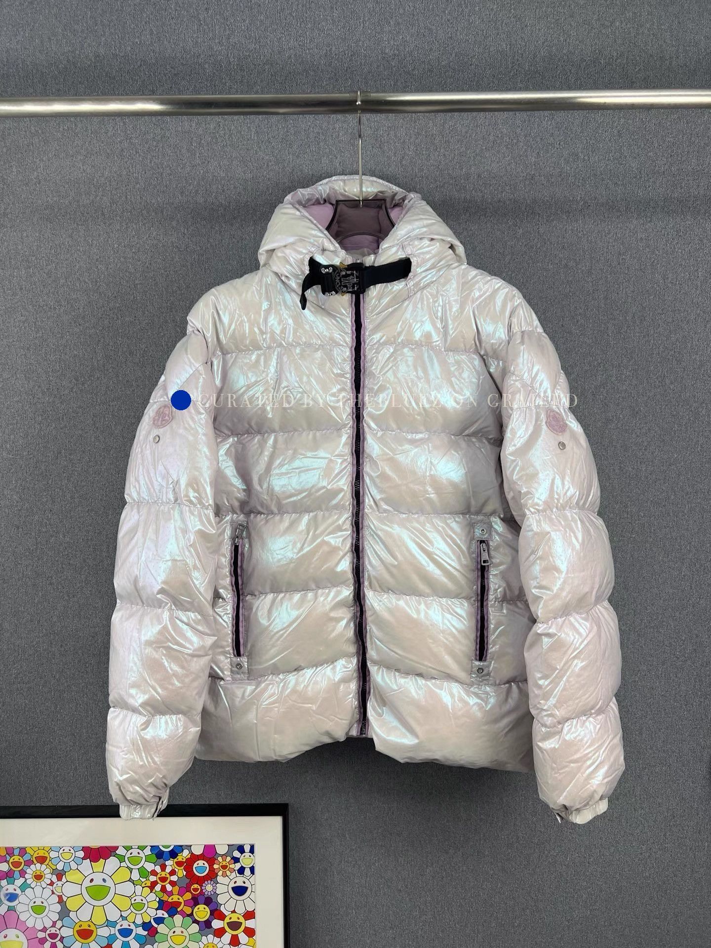 Moncler White Hooded Puffer Jacket Size M Size US M / EU 48-50 / 2 - 1 Thumbnail