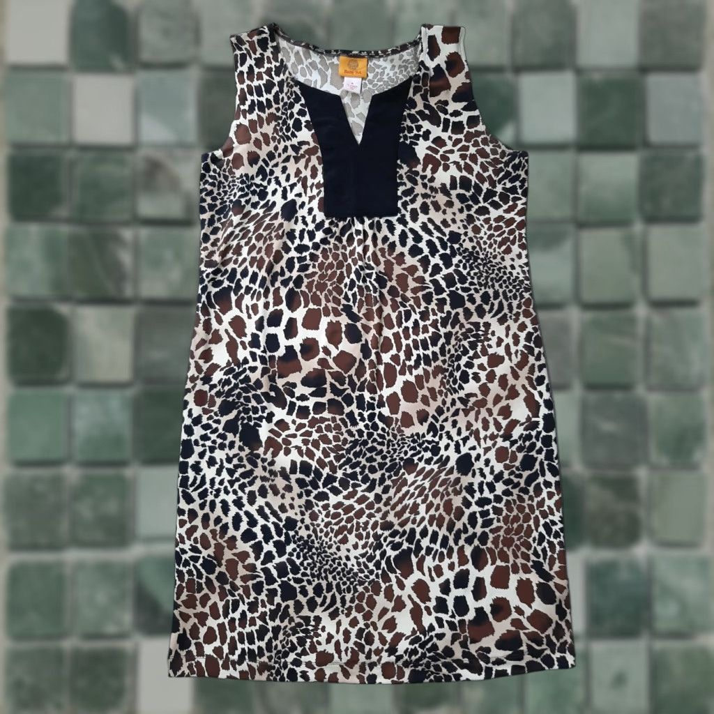 Vintage Ruby Rd Dress Womens Sleeveless Size S Small Animal Print Size S / US 4 / IT 40 - 1 Thumbnail