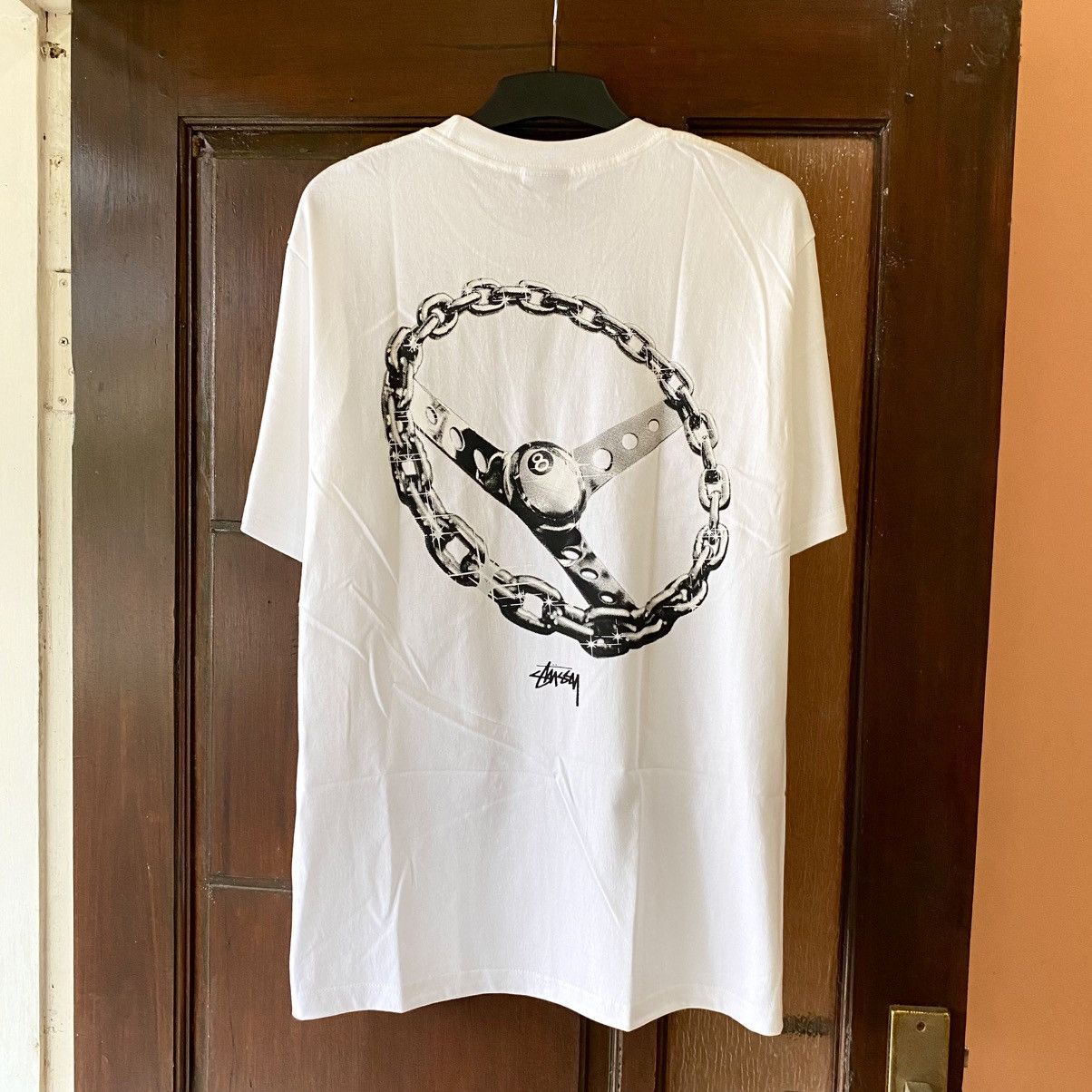 Stussy Stussy Chain Tshirt Size US L / EU 52-54 / 3 - 7 Thumbnail