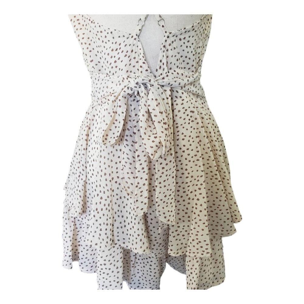 Designer CT292 Princess Polly Polka Dot Playsuit Top 10 Size 32" / US 10 / IT 46 - 6 Thumbnail