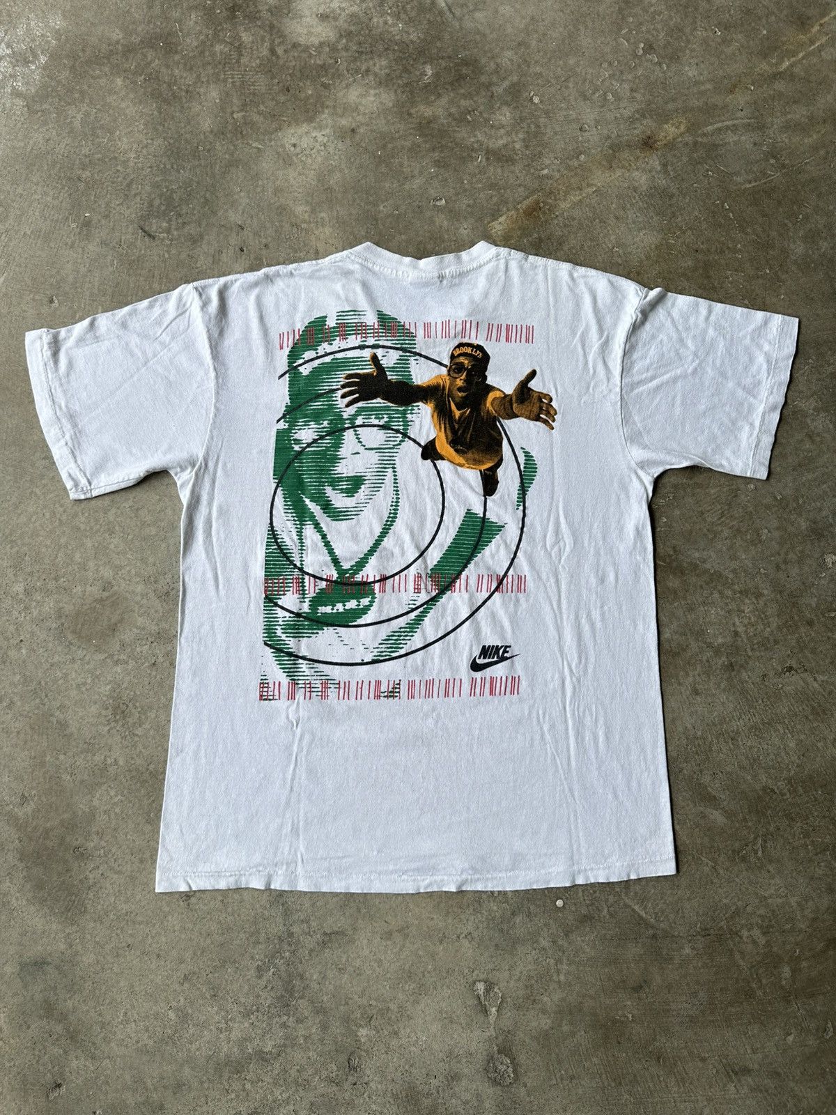 Nike Vintage 90’s Nike Spike Lee Raptees USA single stitch Size US L / EU 52-54 / 3 - 3 Thumbnail