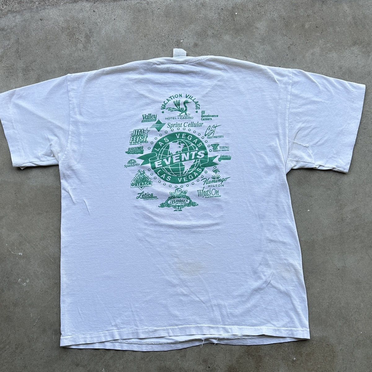 Vintage vintage 28th Las Vegas International Marathon Tee Size US L / EU 52-54 / 3 - 6 Thumbnail