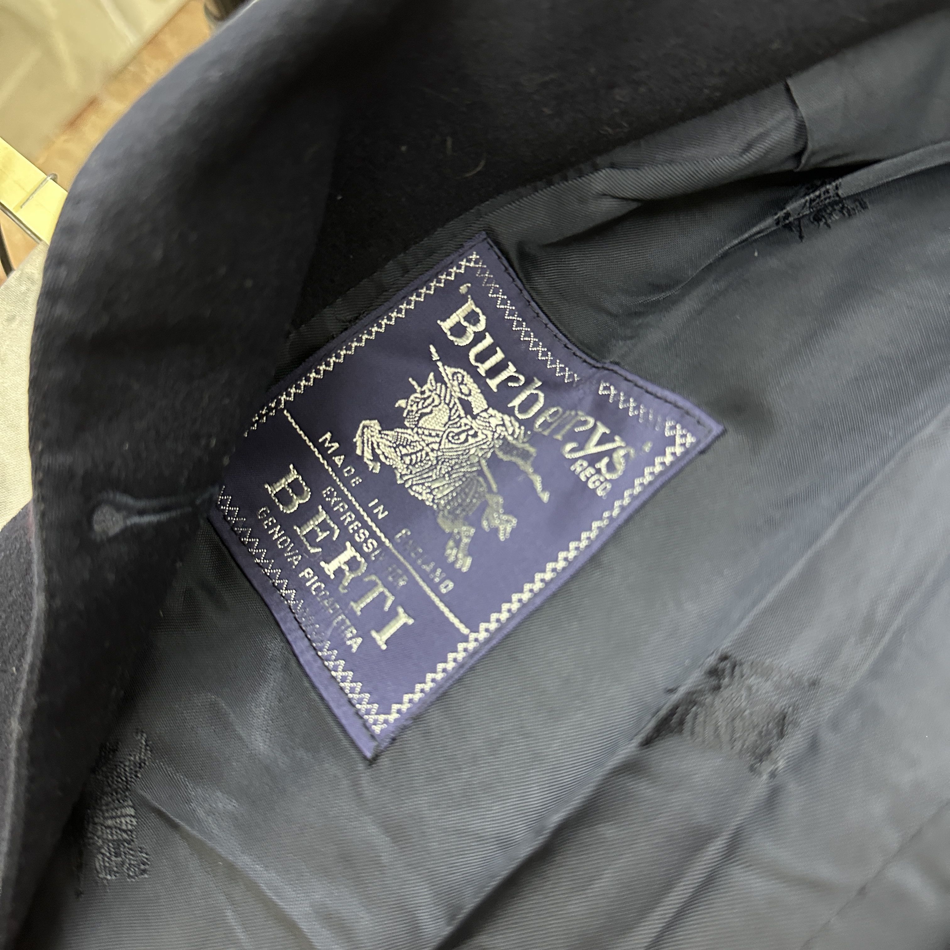 Burberry Blazer Burberry Lana Cashmere – 16 UK Size XL / US 12-14 / IT 48-50 - 7 Thumbnail