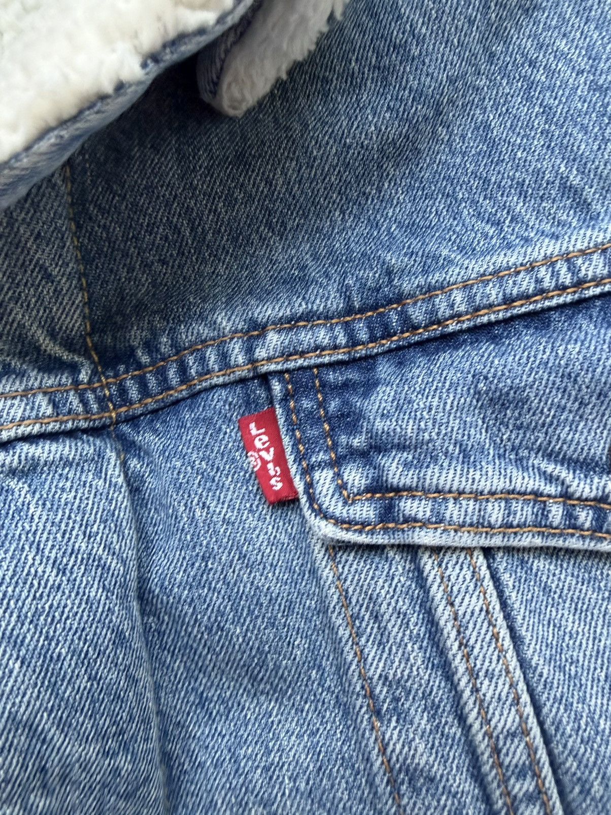 Levi's Levi’s Sherpa denim jacket Size US XL / EU 56 / 4 - 4 Thumbnail
