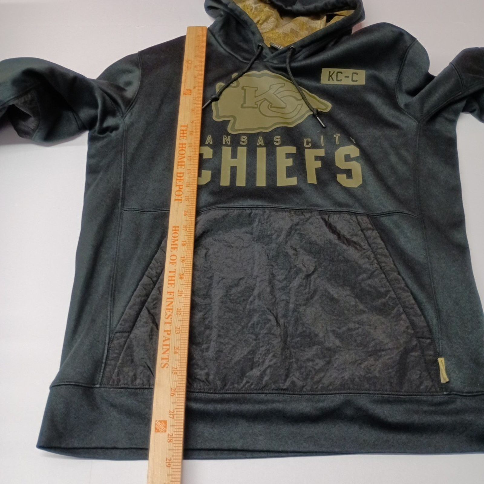 Nike Nike Kansas City Chiefs 2020 Salute To Service Hoodie Size L Size US L / EU 52-54 / 3 - 7 Thumbnail