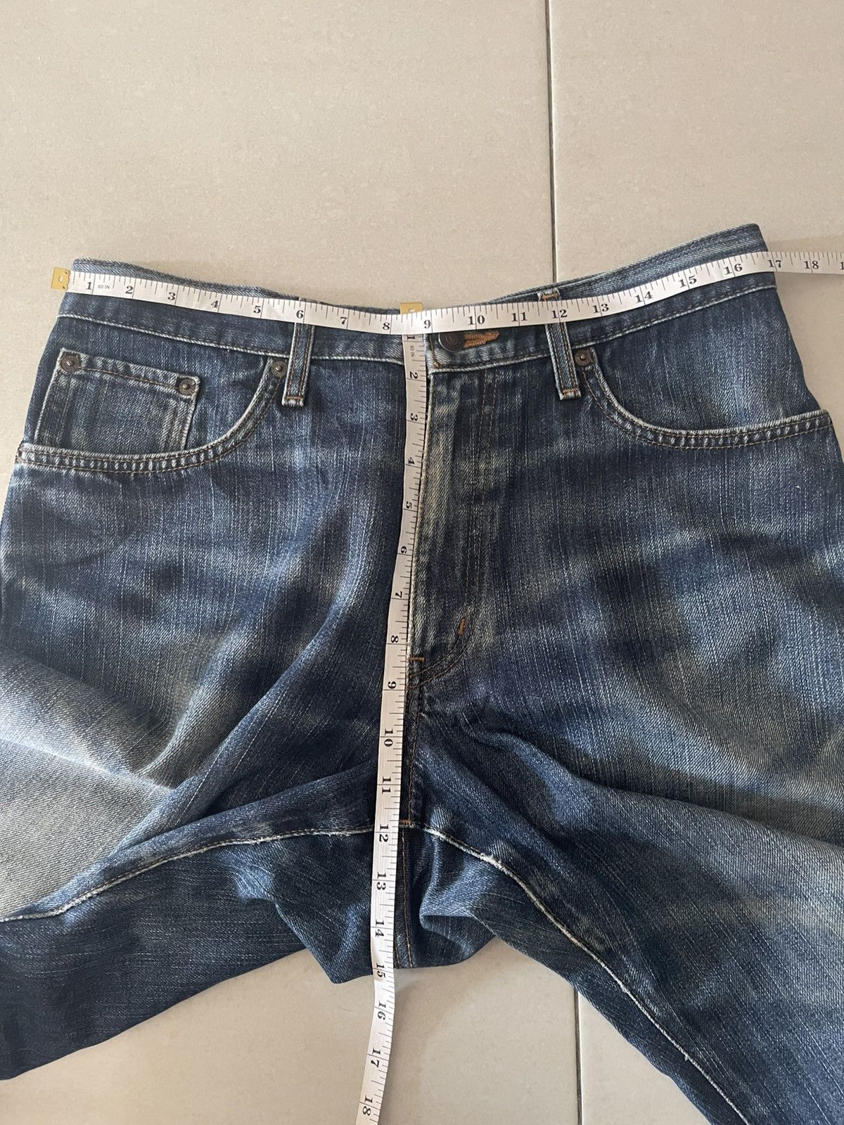 Edwin Vintage Edwin International Basic 404 Denim Made in Japan Size US 35 - 16 Thumbnail