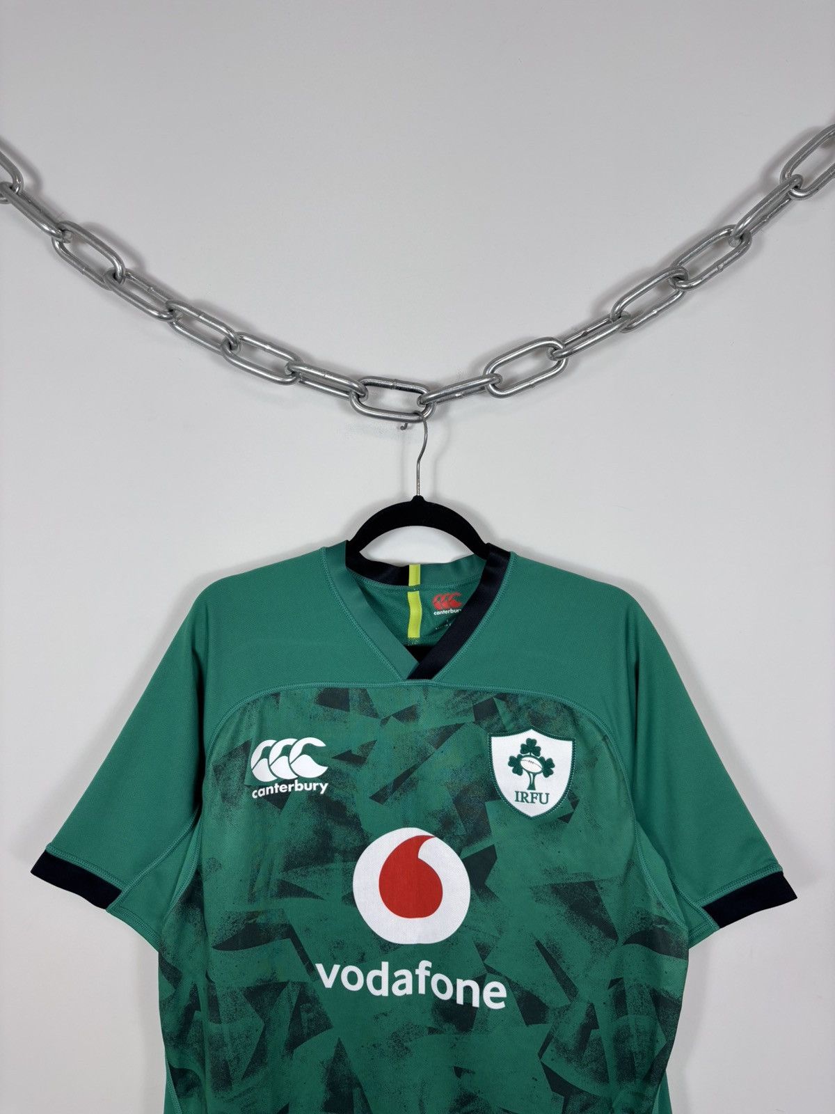Canterbury of New Zealand Canterbury Ireland Rugby Union IRFU 2020/21 Jersey Shirt Size US L / EU 52-54 / 3 - 2 Thumbnail