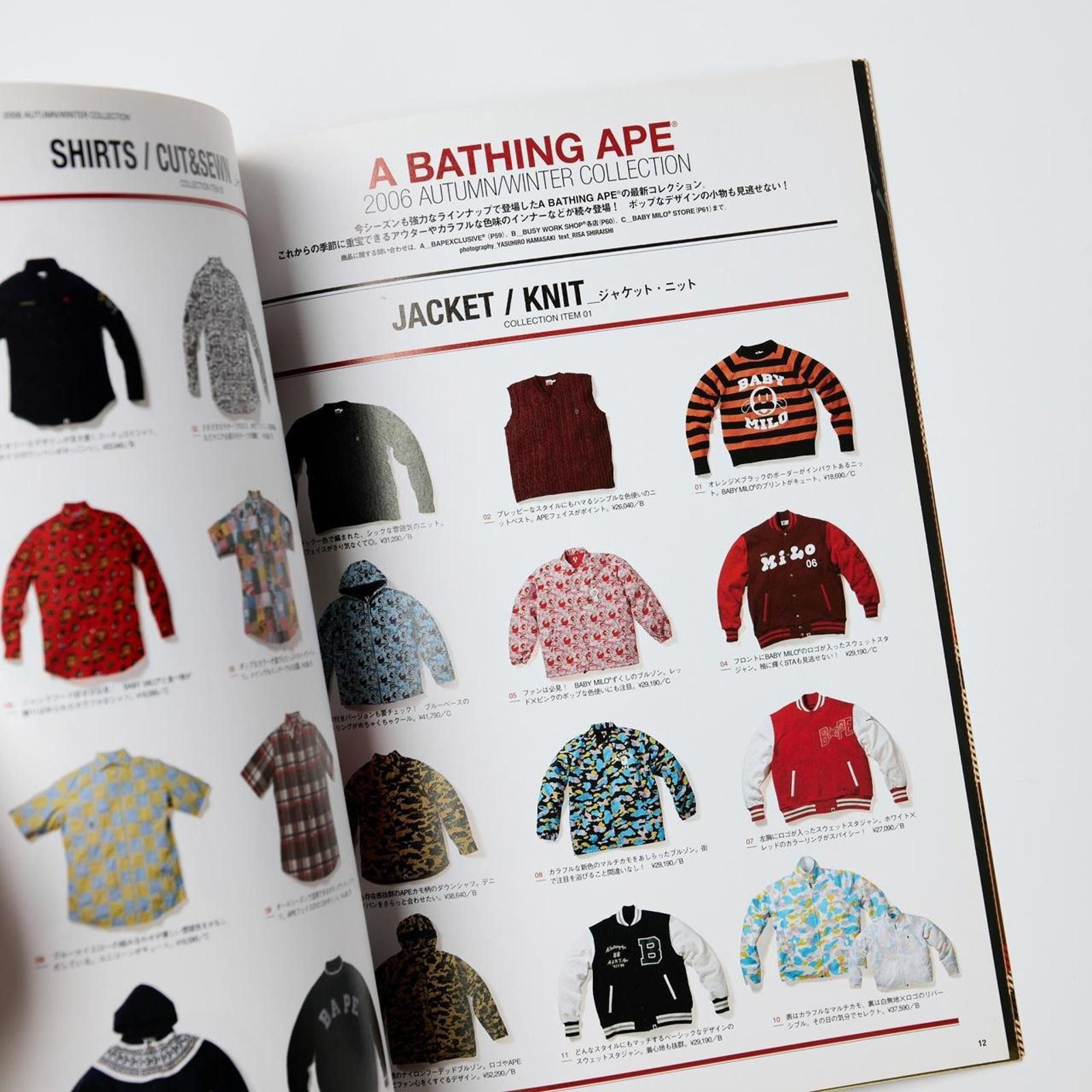 Bape A Bathing Ape 2006 AW Collection e-Mook Magazine Size ONE SIZE - 4 Thumbnail