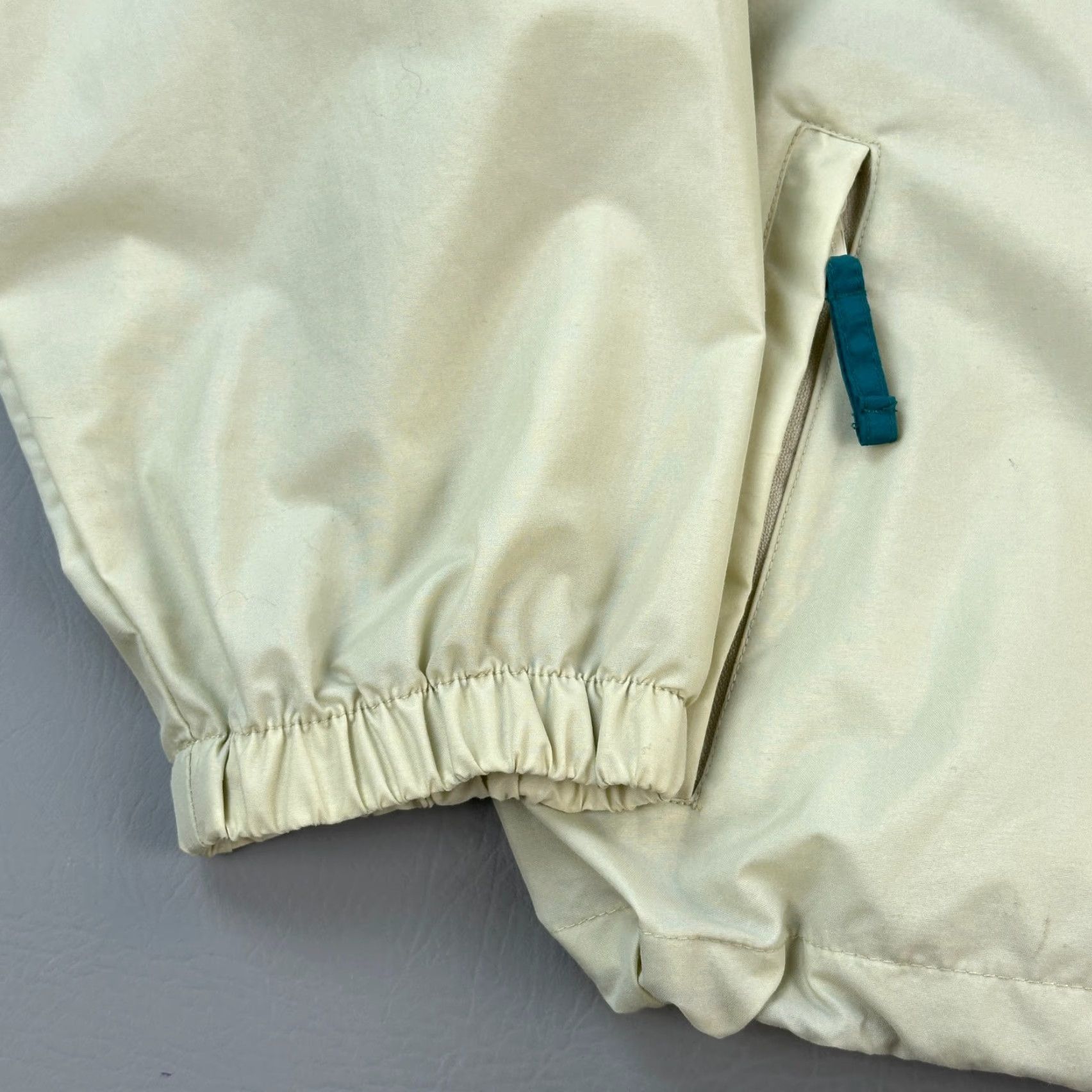 Vintage Vintage L.L. Bean Jacket Mens 2XL Tall Tan Full Zip Hooded Windbreaker Hiking 90s Streetwear Style Windbreaker Mens (Beige) Size US XXL / EU 58 / 5 - 4 Thumbnail