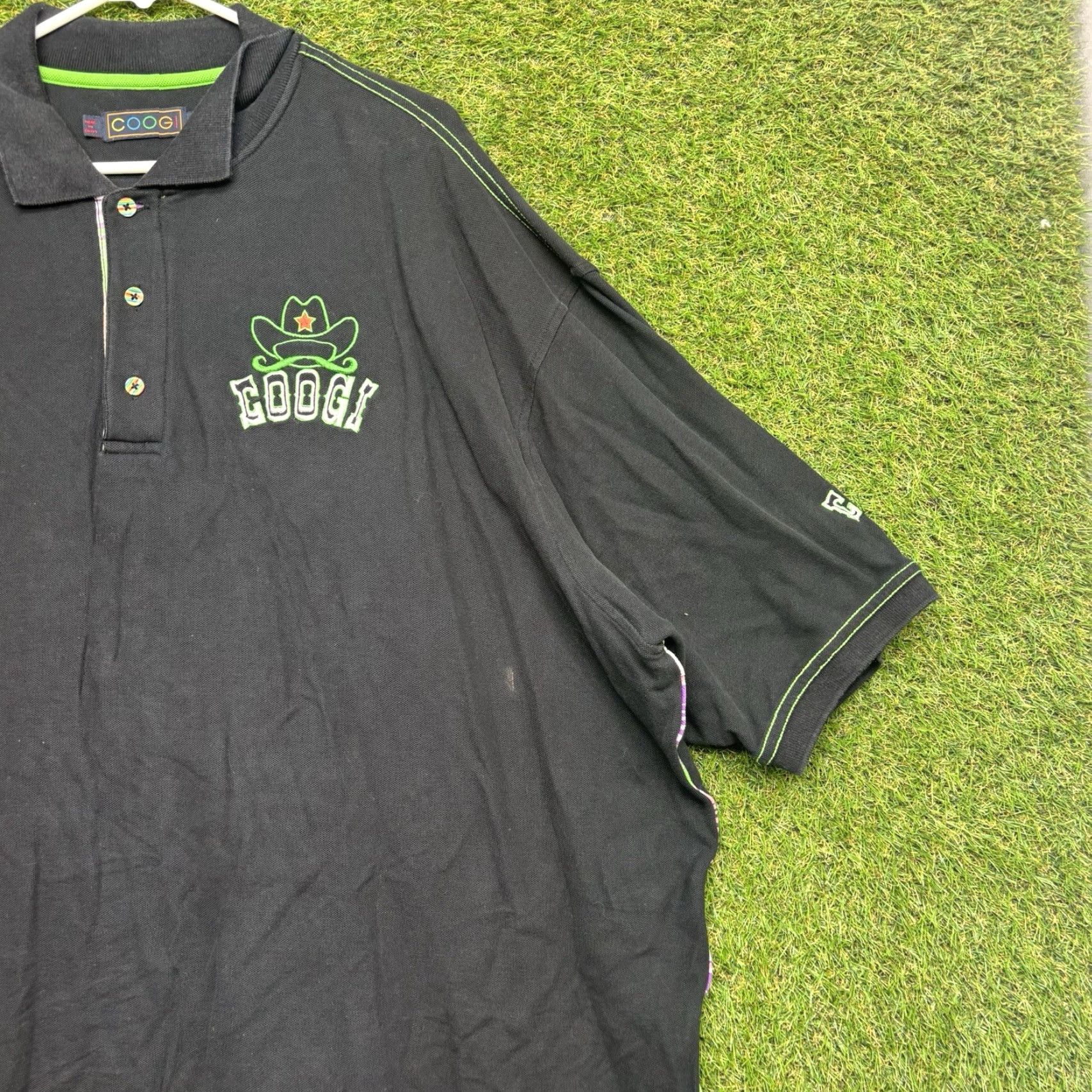 Coogi Vintage Coogi Polo Shirt Mens 4XL Black Embroidered Casual Preppy 2000s y2k Size US XXL / EU 58 / 5 - 3 Thumbnail