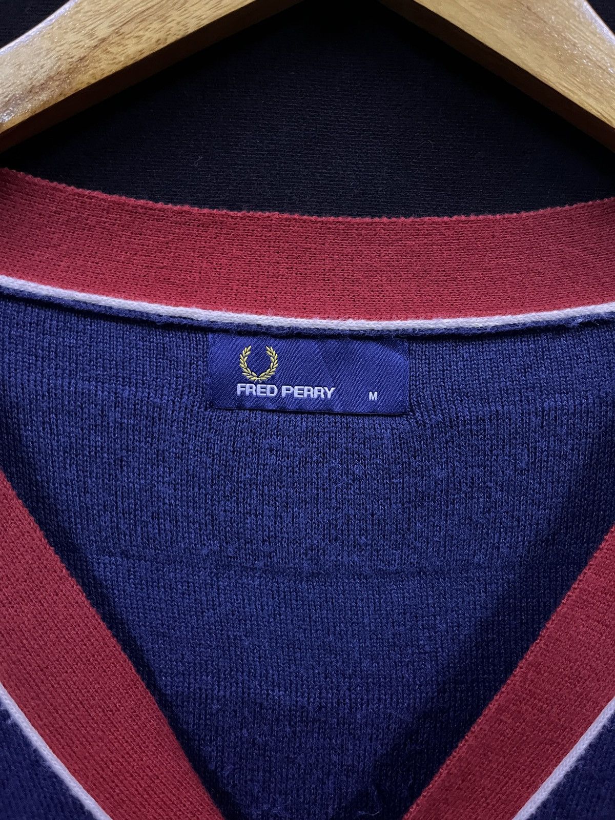 Fred Perry × Raf Simons RARE ! WOMEN FREDPERRY CARDIGAN SWEATERS Size M / US 6-8 / IT 42-44 - 3 Thumbnail