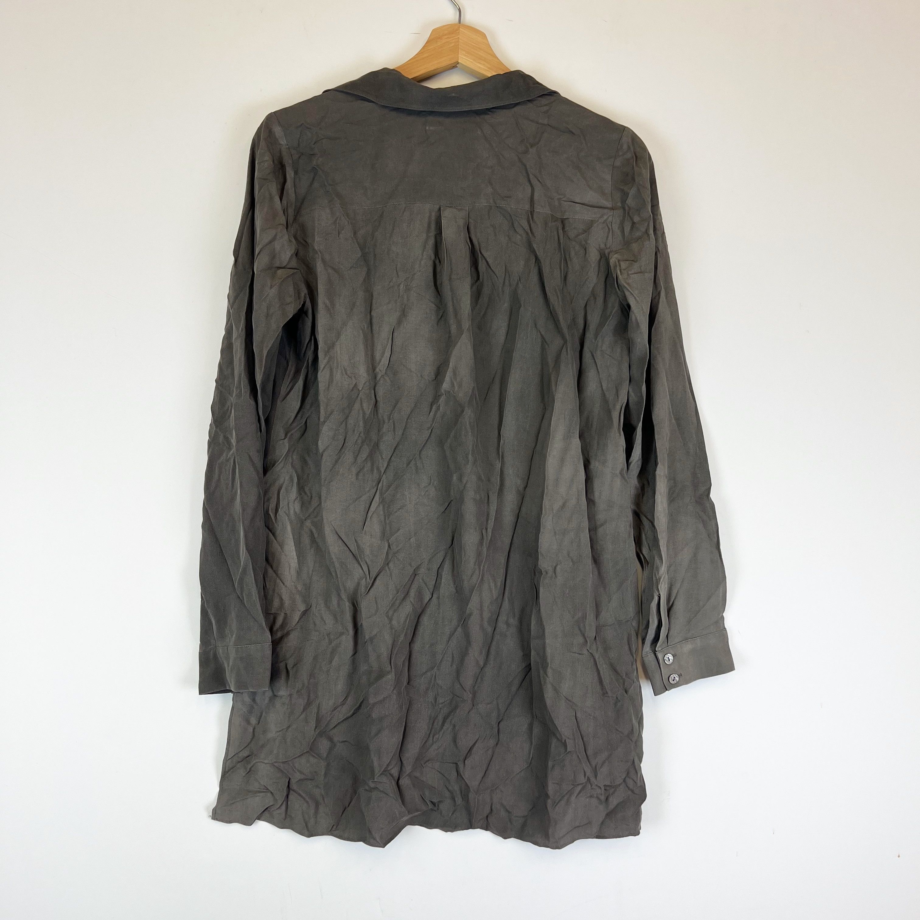 Alice + Olivia NEW Alice And Olivia Silk Chiffon V Neck Long Size M / US 6-8 / IT 42-44 - 4 Thumbnail