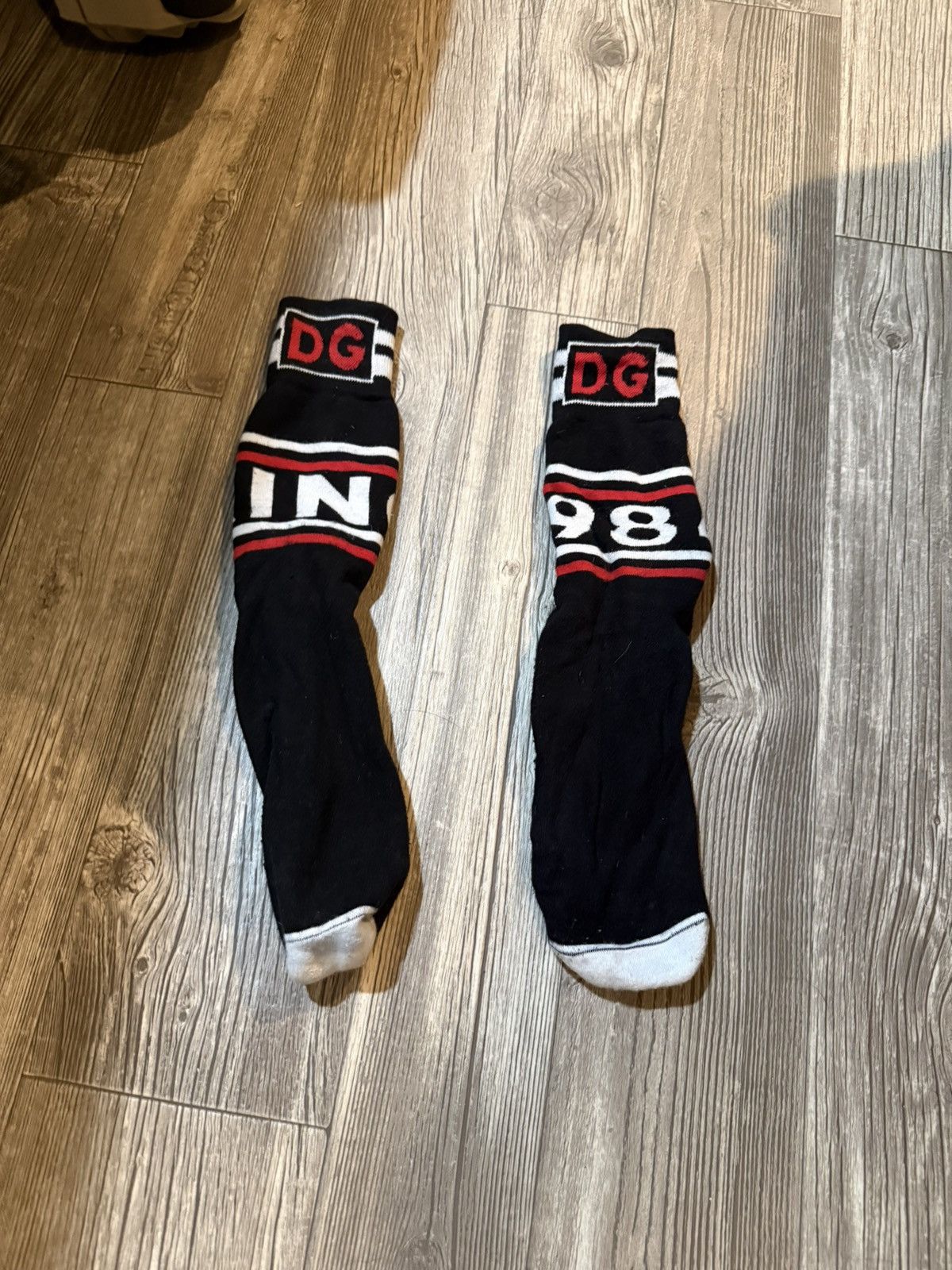 Dolce & Gabbana Dolce & Gabbana 1984 King Socks Size ONE SIZE - 1 Thumbnail