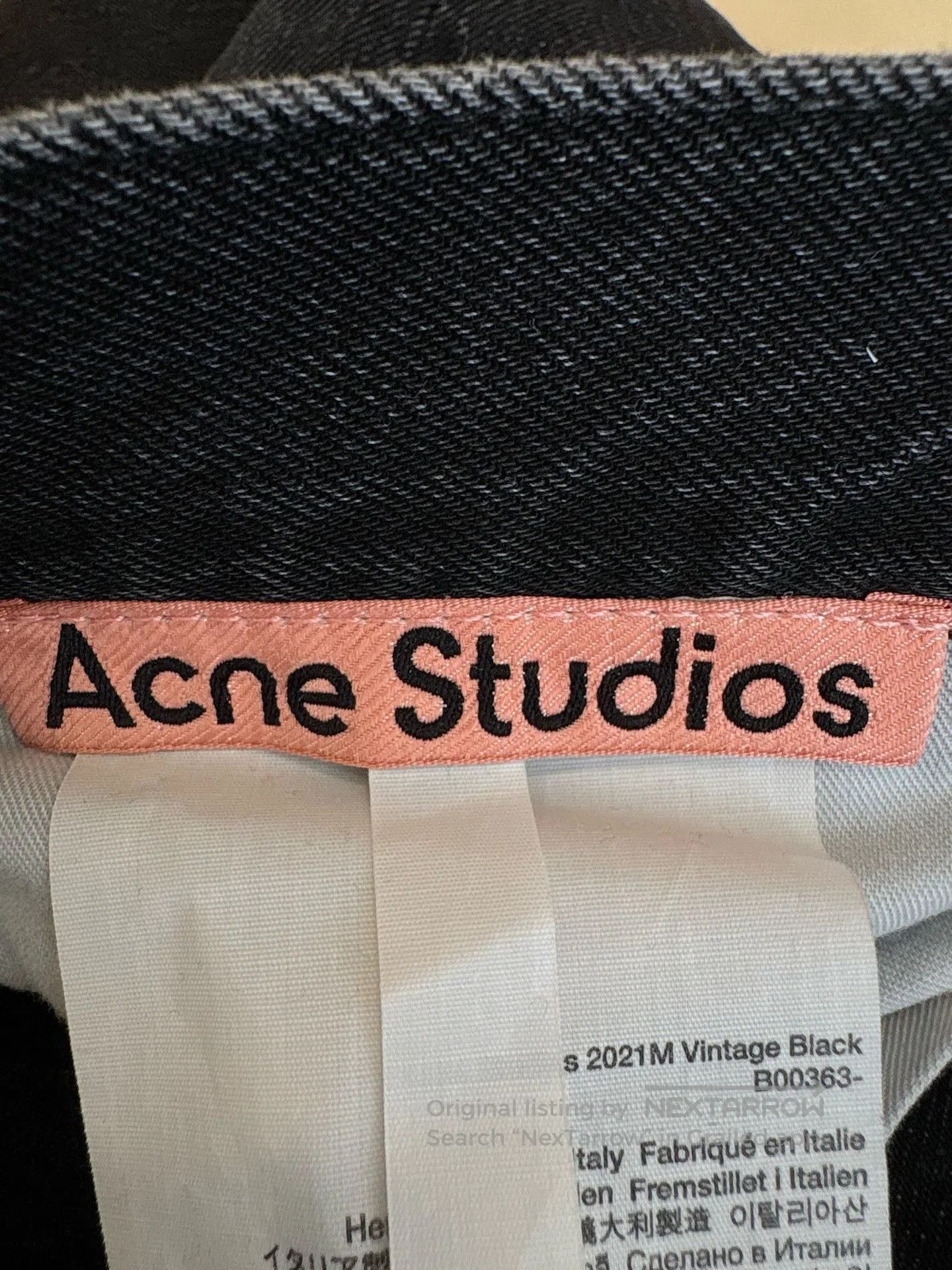 Acne Studios Acne Studios 2021M Washed Jeans Size 31. Size US 31 - 5 Thumbnail