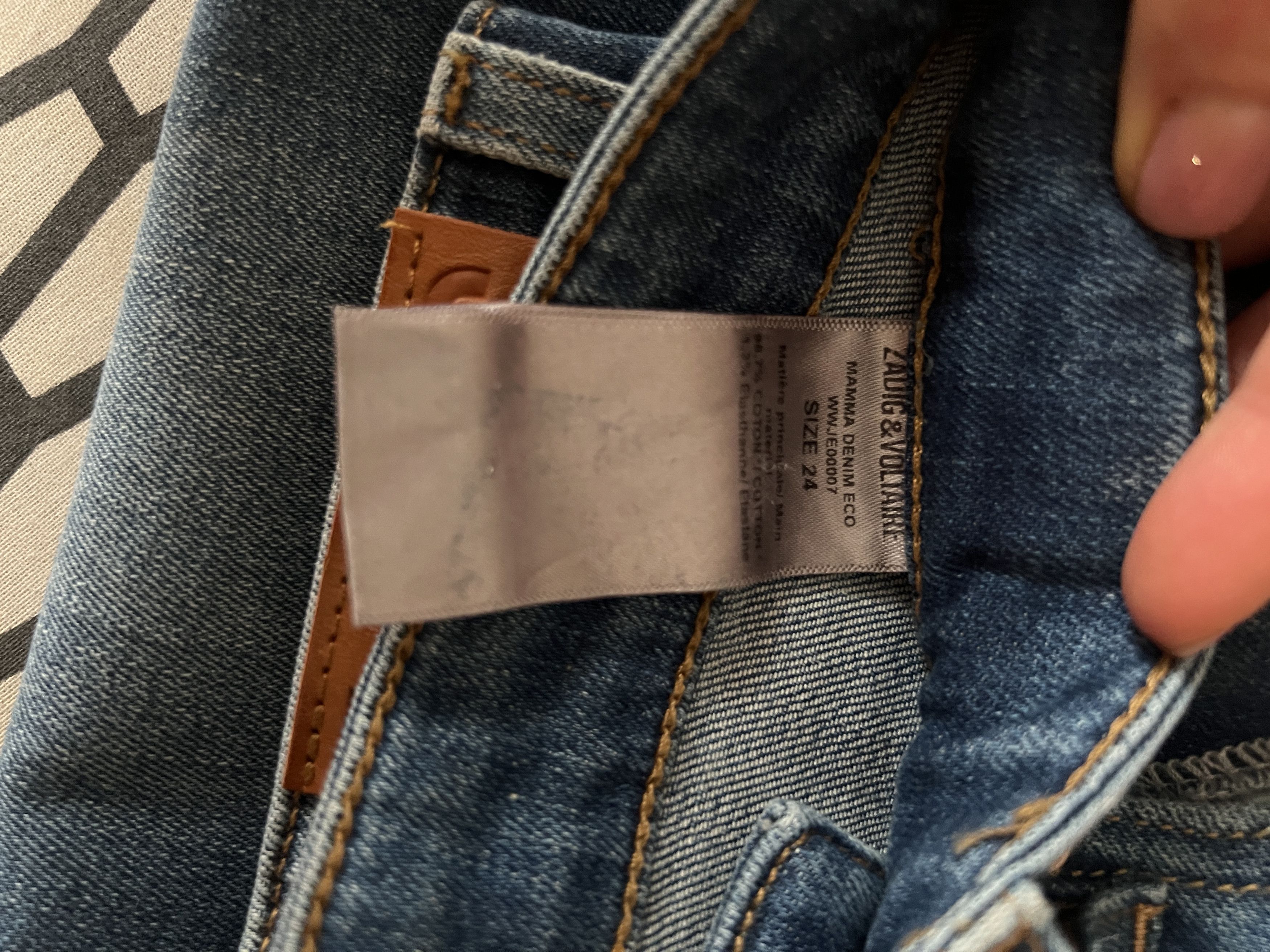 Zadig & Voltaire Джинси zadig & voltaire mom jeans eco Size 27" / US 4 / IT 40 - 8 Thumbnail