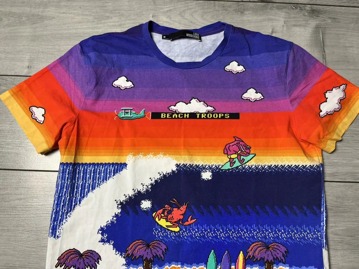 Moschino Love Moschino T-shirt the game size Medium Size US M / EU 48-50 / 2 - 3 Thumbnail