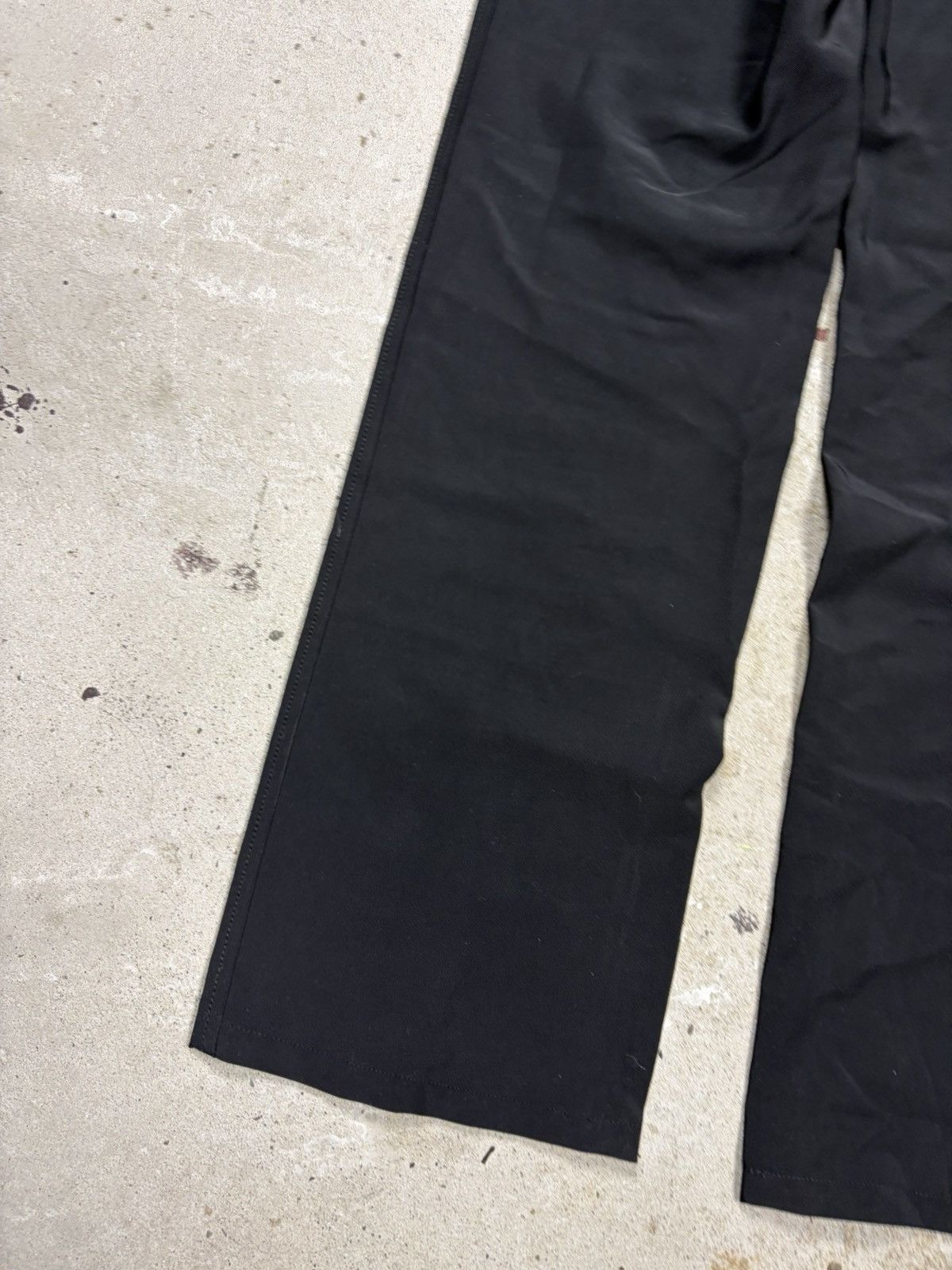 Prada Vintage Prada Nylon Black & Grey Jumpsuit Baggy Pants Size 32" / US 10 / IT 46 - 11 Thumbnail