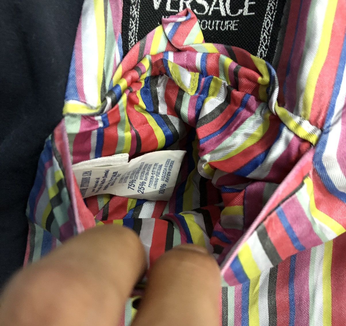 Versace Jeans Couture Vintage Versace Jeans Couture Made In Italy Blazer Size US L / EU 52-54 / 3 - 12 Thumbnail