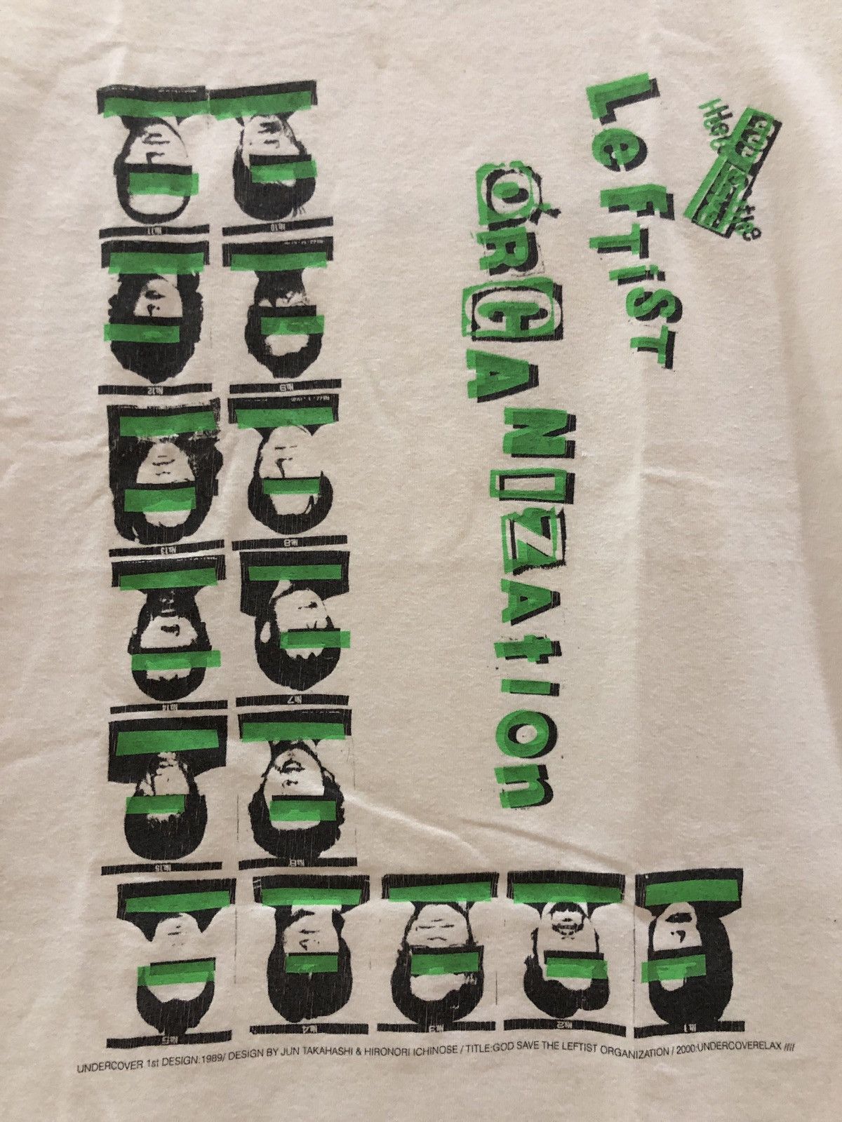 Undercover OG Undercover Jun Takahashi God Save The Lefist Organization Size US M / EU 48-50 / 2 - 3 Thumbnail