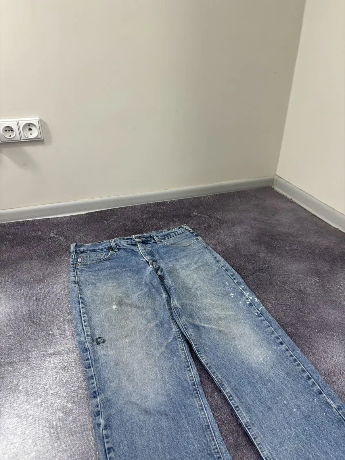 Carhartt × Vintage Vintage Carhartt USA Traditional Fit Denim Work Hype Jeans Size US 34 / EU 50 - 6 Thumbnail